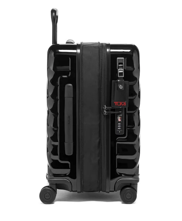 19 Degree Continental Expandable 4 Wheeled Carry-On -  Black