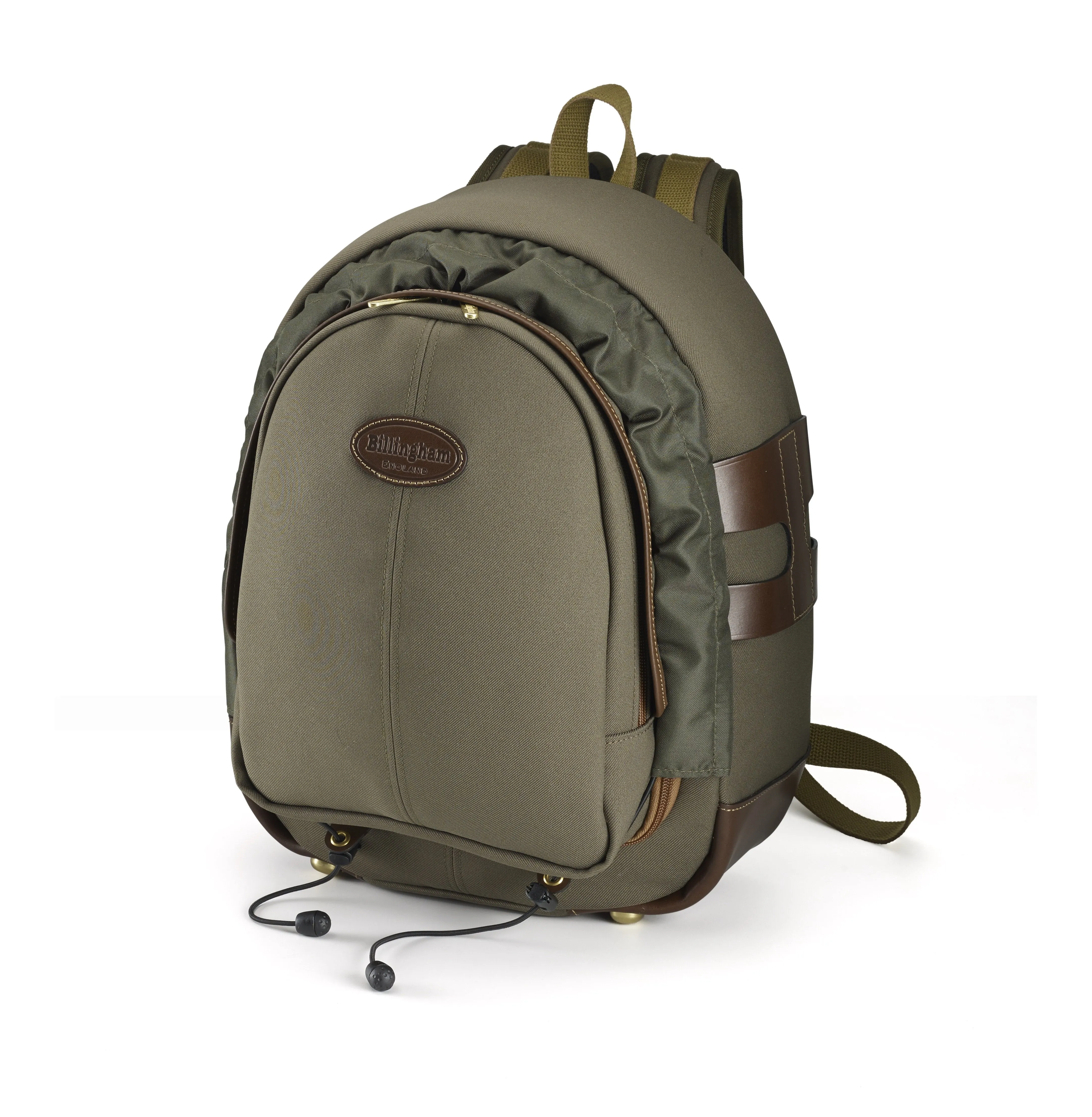 25 Rucksack For Cameras - Sage FibreNyte / Chocolate Leather