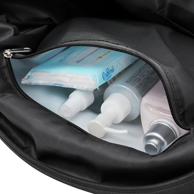 5PCS Expandable PP Lightweight Suitcase Luggage Sets with Travel Bag and Hanging Toiletry Bag