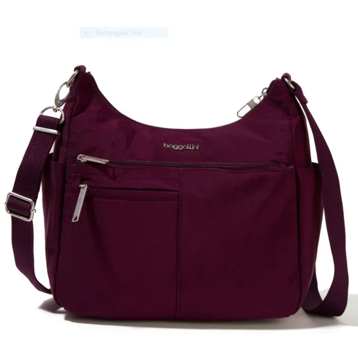 Baggallini Securtex® RFID Anti-Theft Free Time Crossbody Bag