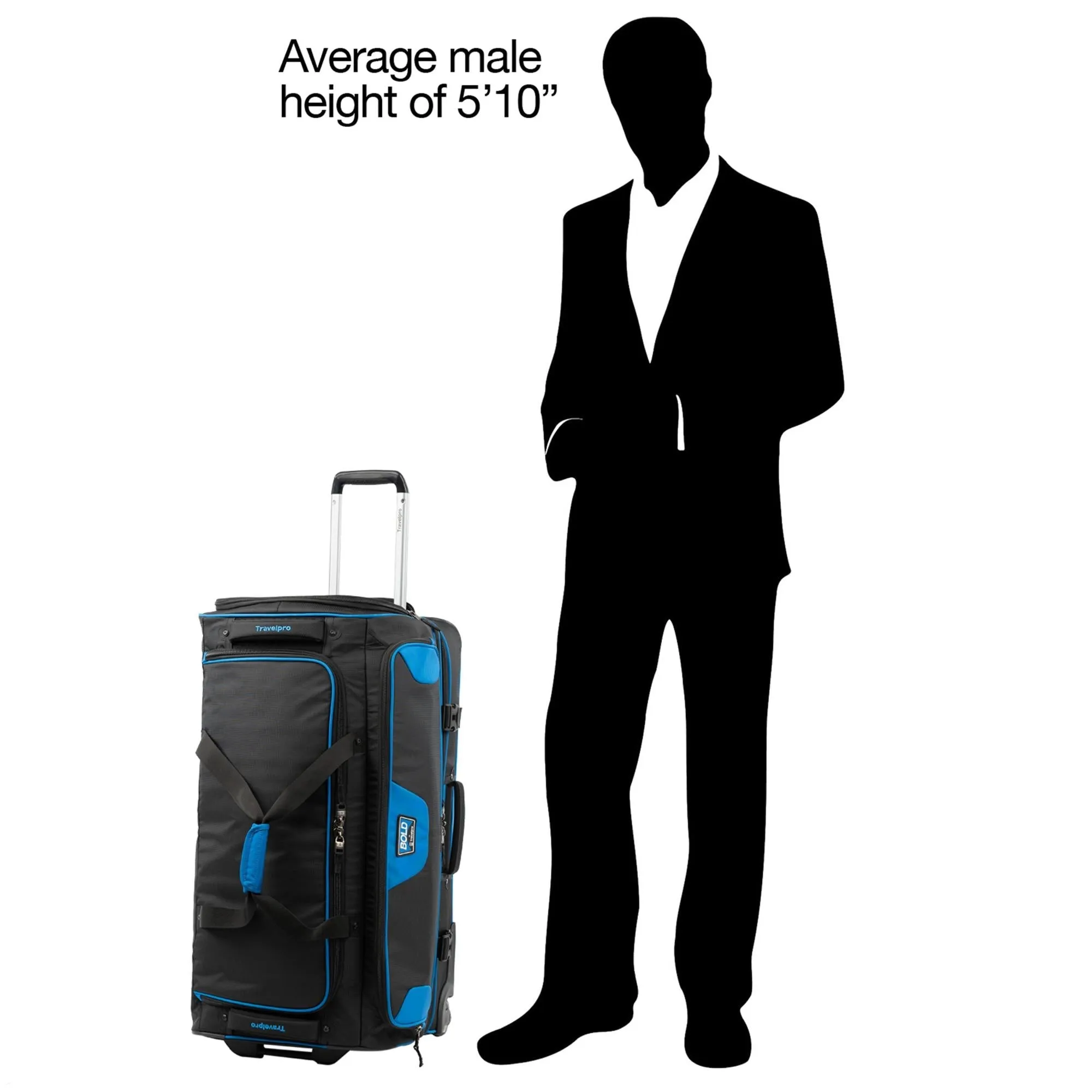 Bold by Travelpro 30" Drop Bottom Rolling Duffel