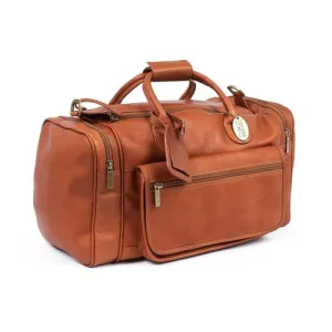 Claire Chase Classic Leather Sports Valise