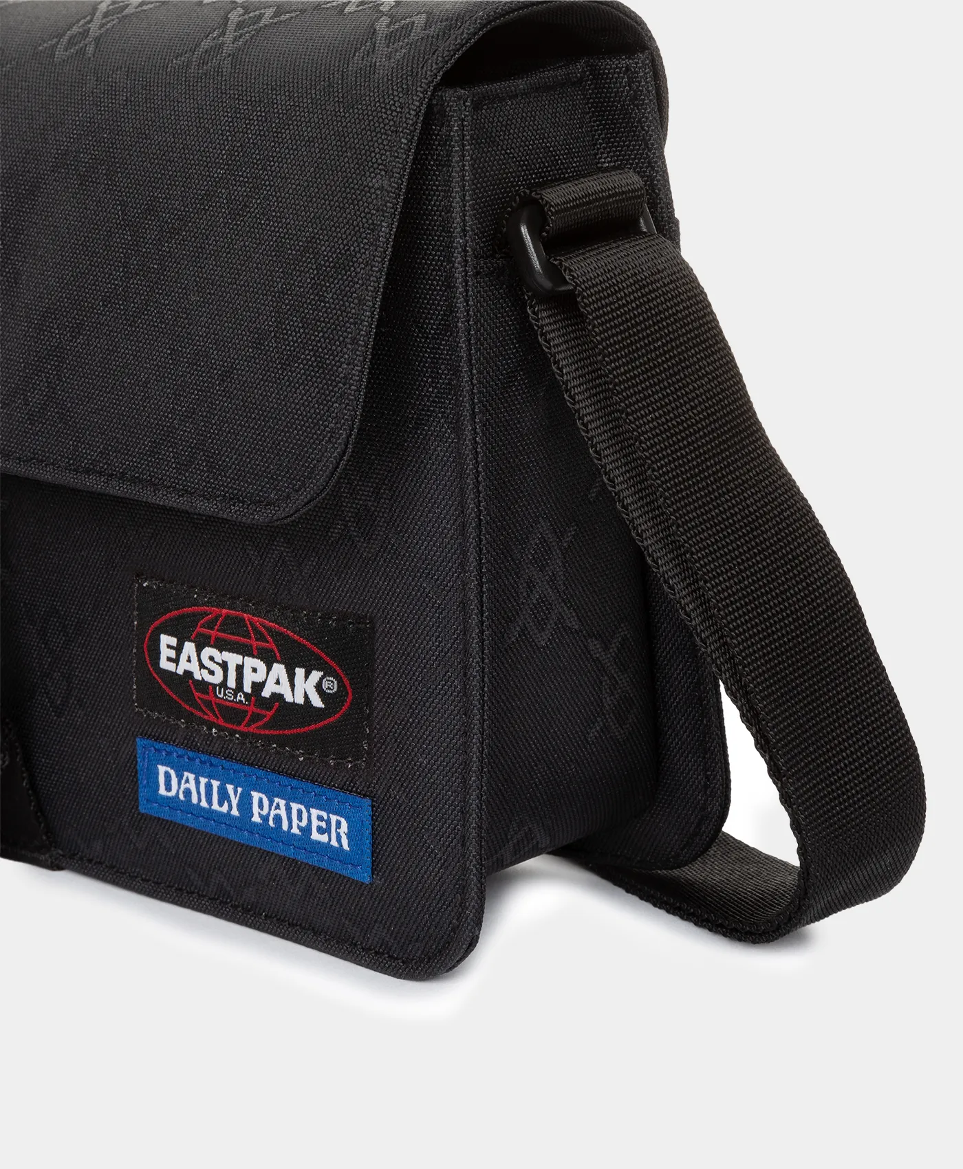 Daily Paper x Eastpak Black Embossed Daily Mini Bag