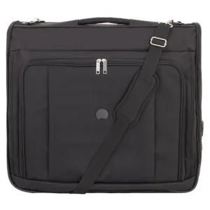Delsey 45" Deluxe Garment Bag Black