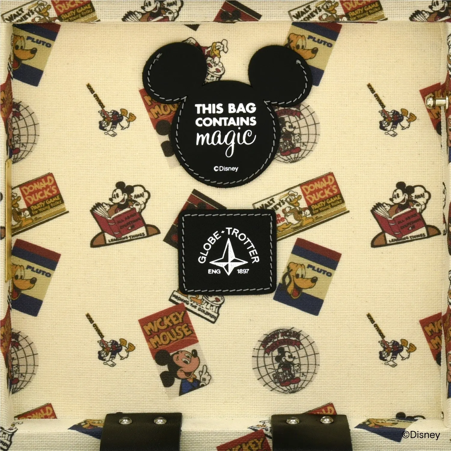 Disney - This Bag Contains Magic Collection · London Square | Ivory/Black
