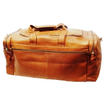 DORADO COLOMBIAN LEATHER MEDIUM PACKING DUFFEL