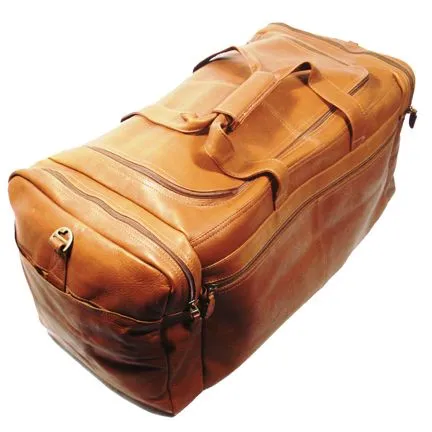 DORADO COLOMBIAN LEATHER MEDIUM PACKING DUFFEL