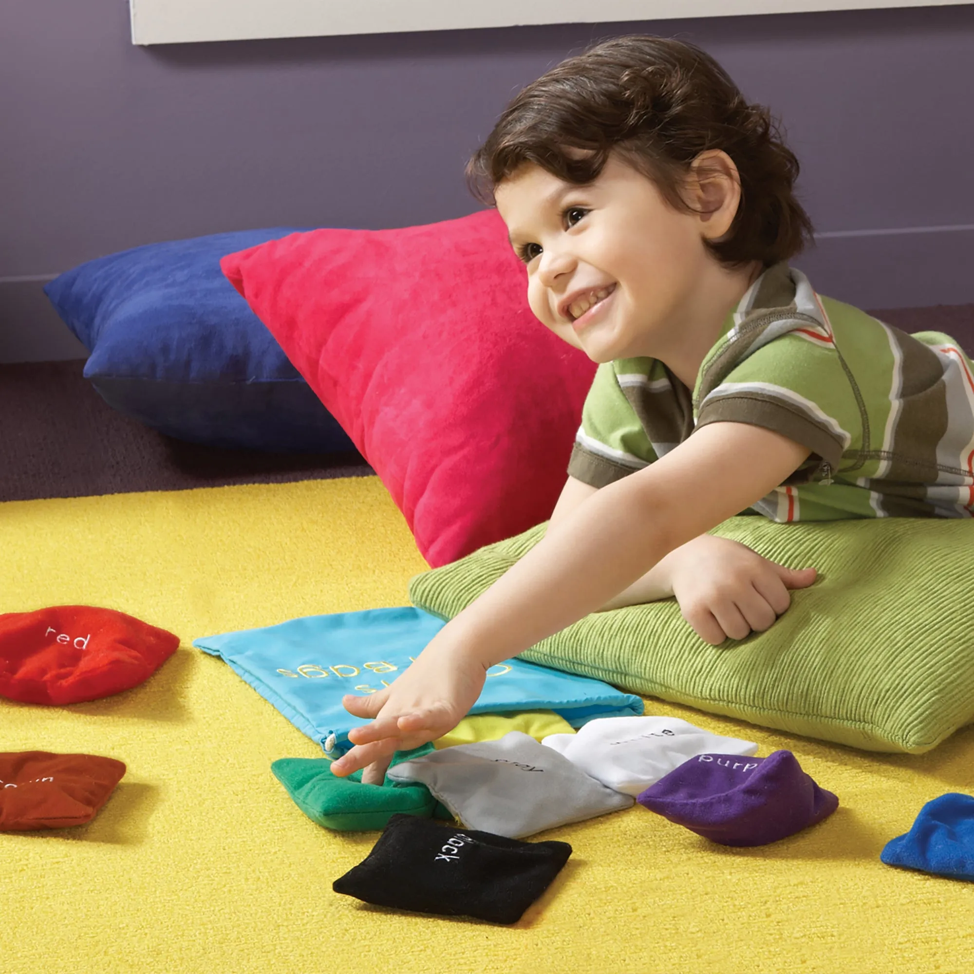 Educational Insights Colorful Learning Bean Bags - 10 Vibrant Colors