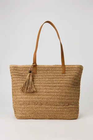 Fourre-tout en paille