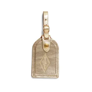 Golden Leather - Luggage Tag