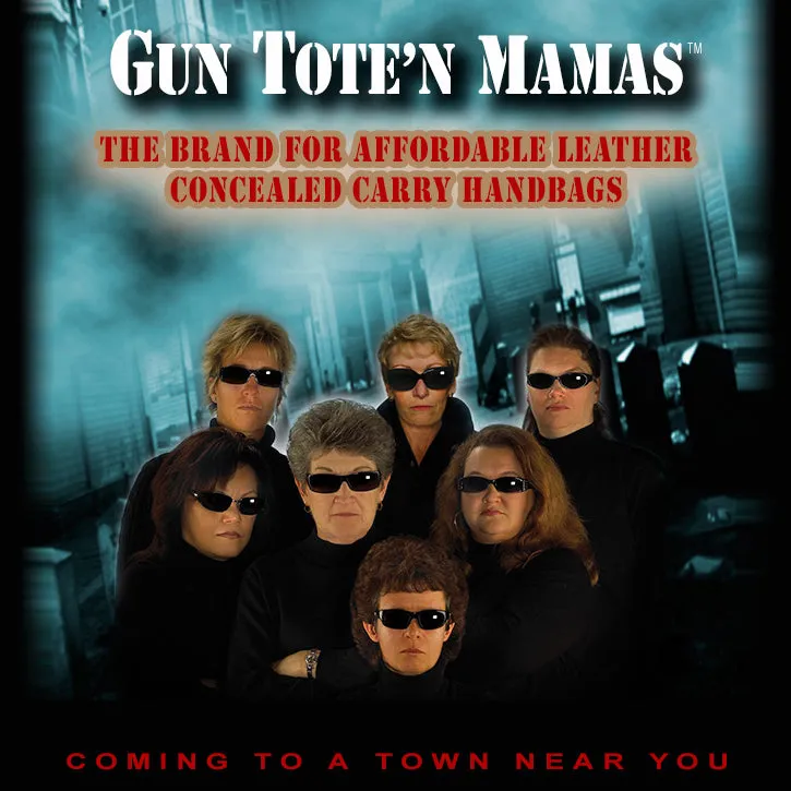 GTM CCW Leather Concealed Carry Range Bag