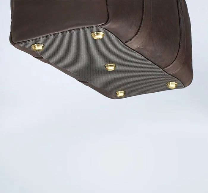 GTM CCW Leather Concealed Carry Range Bag
