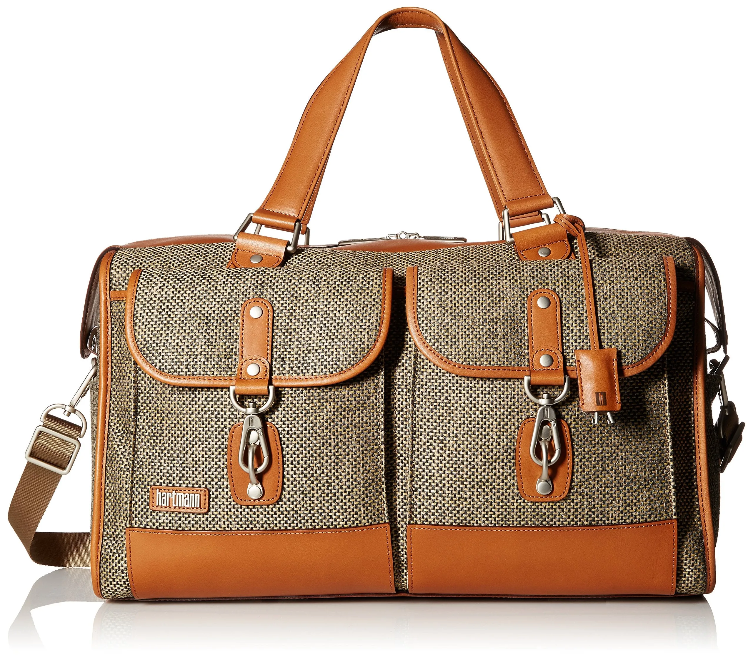 Hartmann Tweed Collection Legacy Duffel Natural Tweed One Size