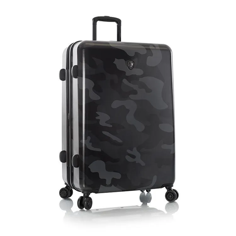 Heys Black Camo Fashion Spinner 3 Piece Set