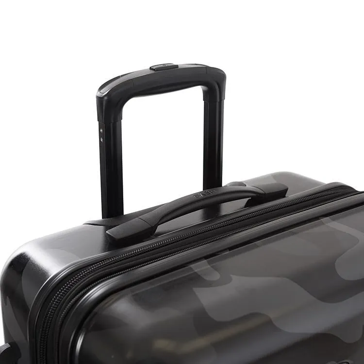 Heys Black Camo Fashion Spinner 3 Piece Set