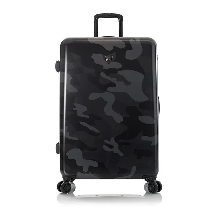 Heys Black Camo Fashion Spinner 3 Piece Set