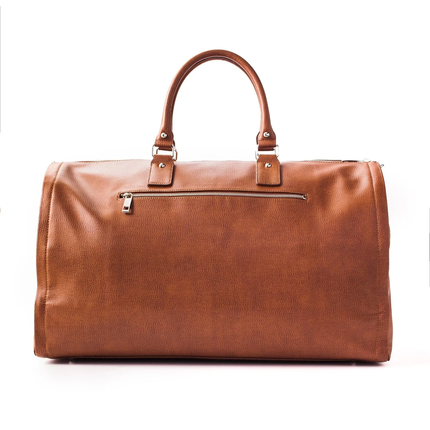 Hook and Albert Men's Leather Garment Weekender Bag
