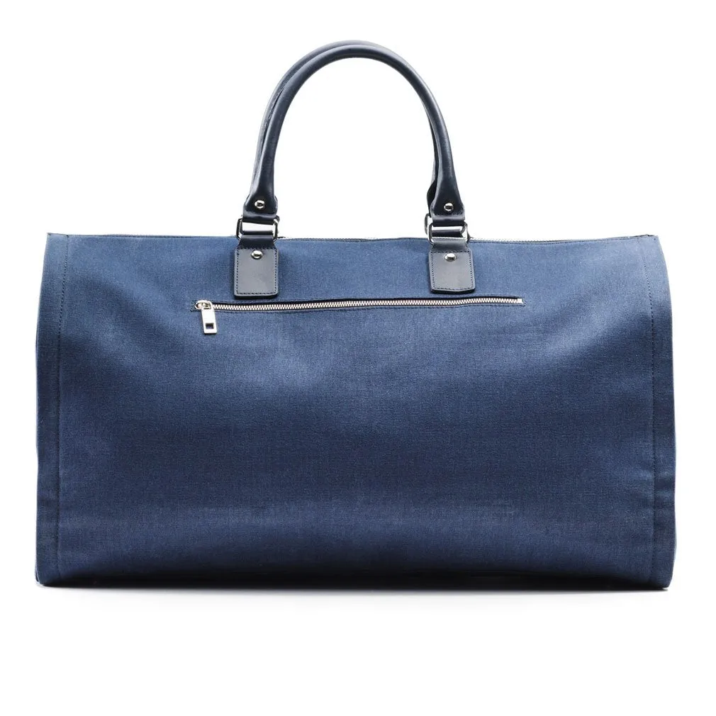 Hook and Albert Men's Waxed Canvas Garment Weekender Bag