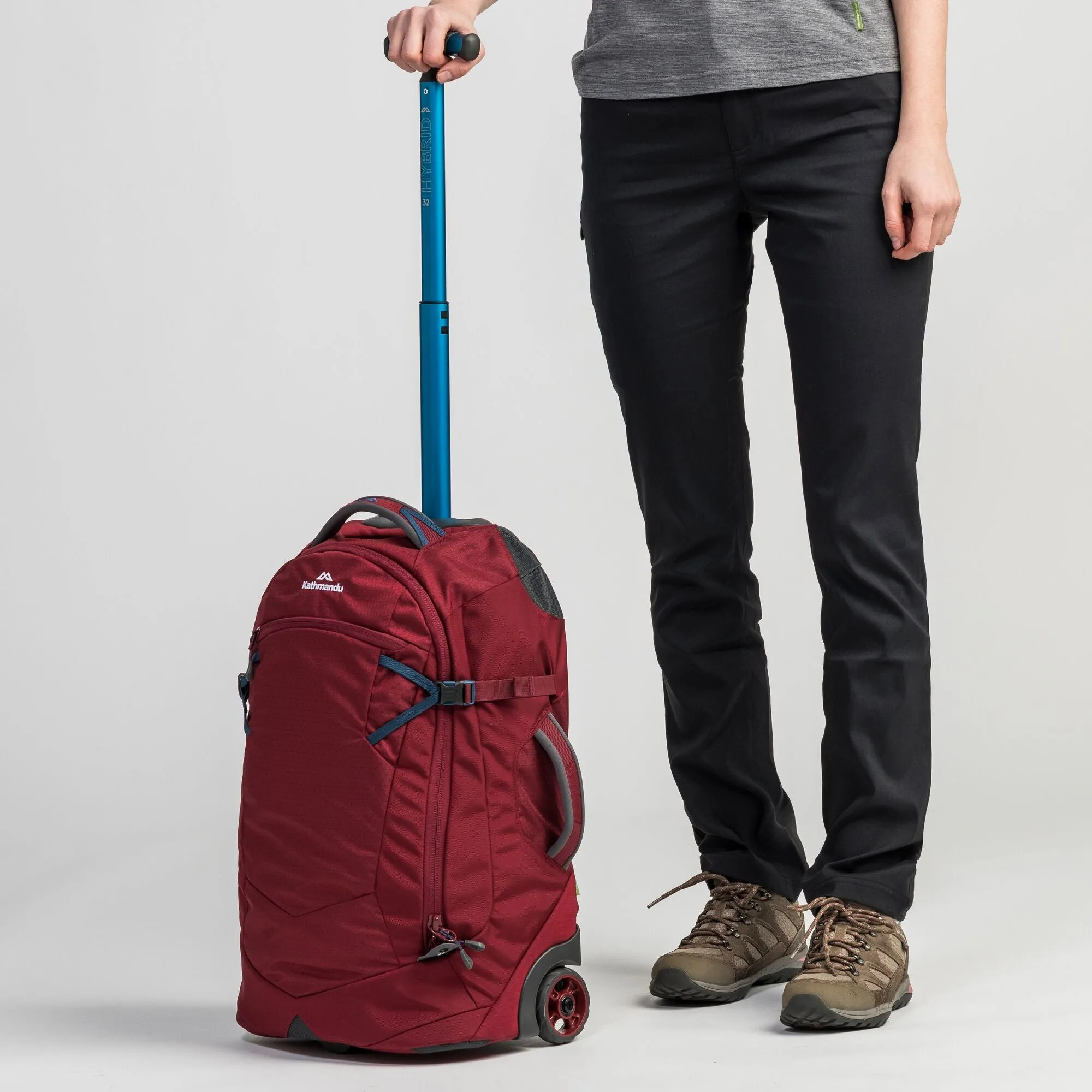 Kathmandu Hybrid Trolley v2 32L 2-Wheel Wheeled Duffel Bags