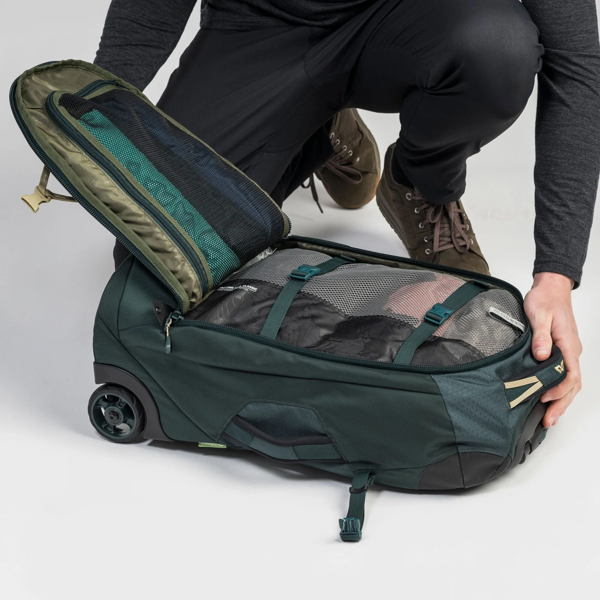 Kathmandu Hybrid Trolley v2 32L 2-Wheel Wheeled Duffel Bags