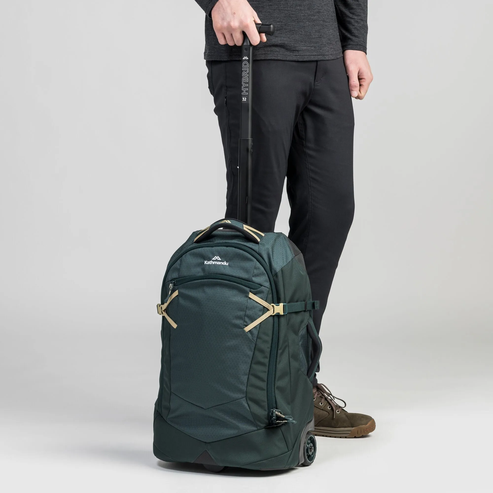Kathmandu Hybrid Trolley v2 32L 2-Wheel Wheeled Duffel Bags