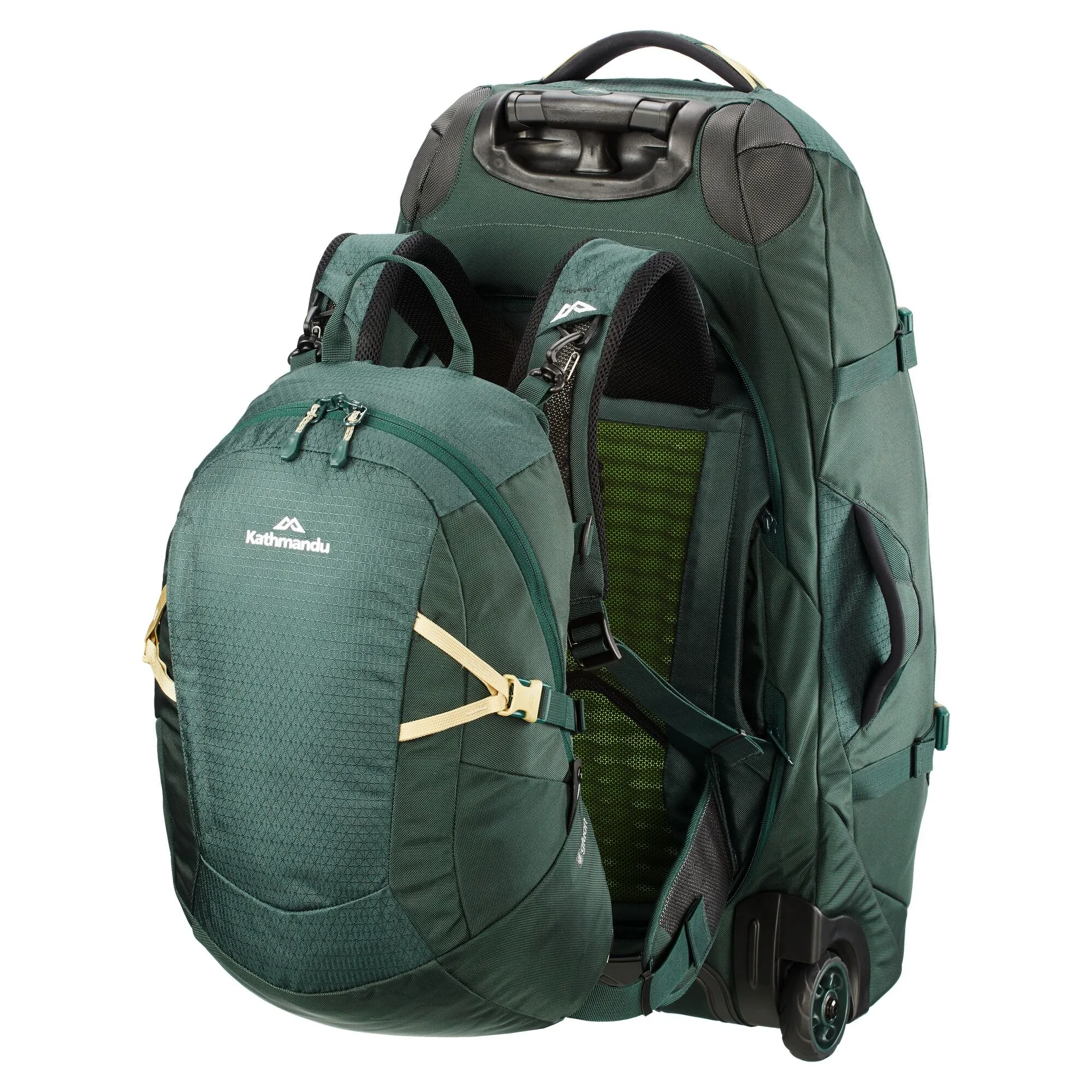 Kathmandu Hybrid Trolley v4 50L 2-Wheel Wheeled Duffel Bags