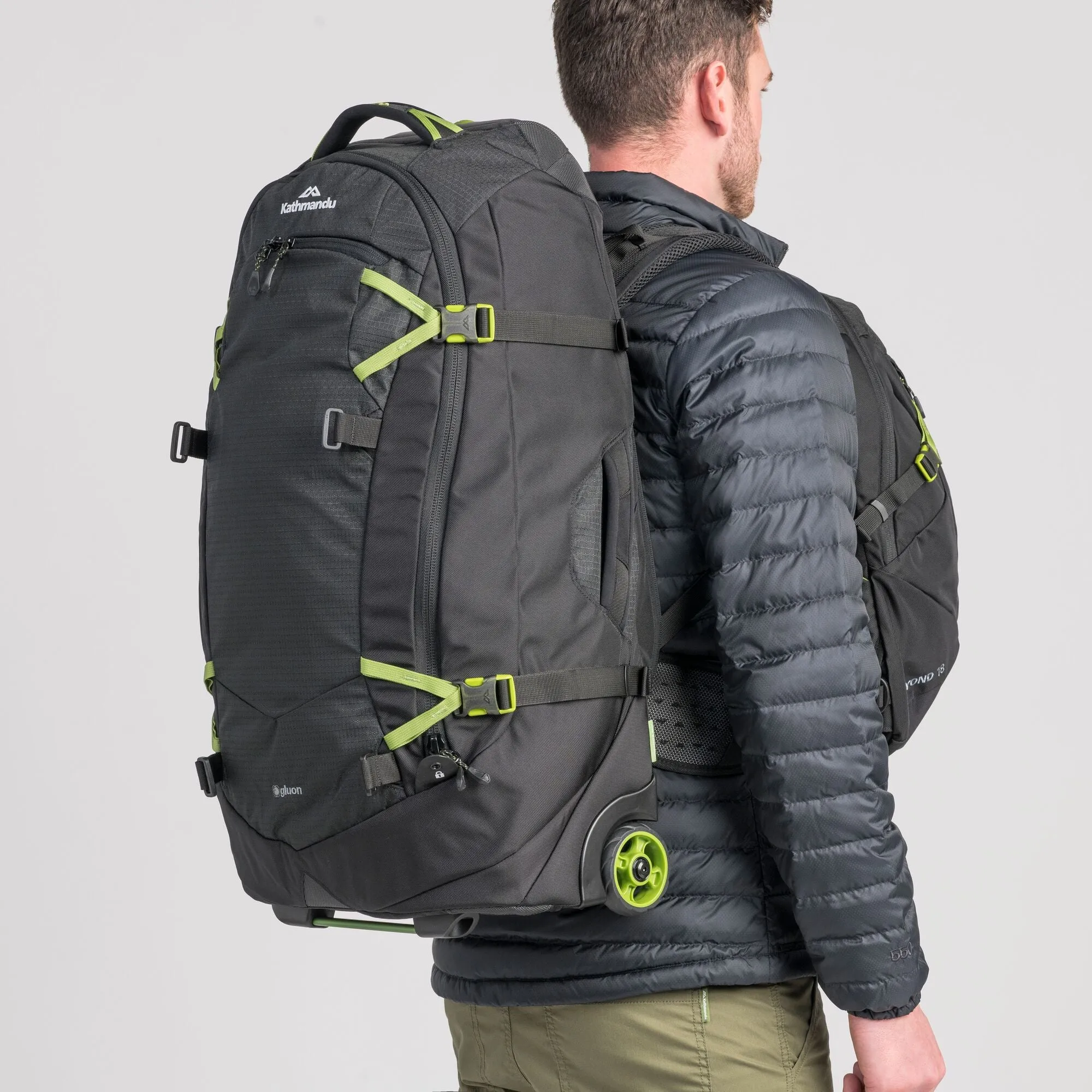 Kathmandu Hybrid Trolley v4 50L 2-Wheel Wheeled Duffel Bags