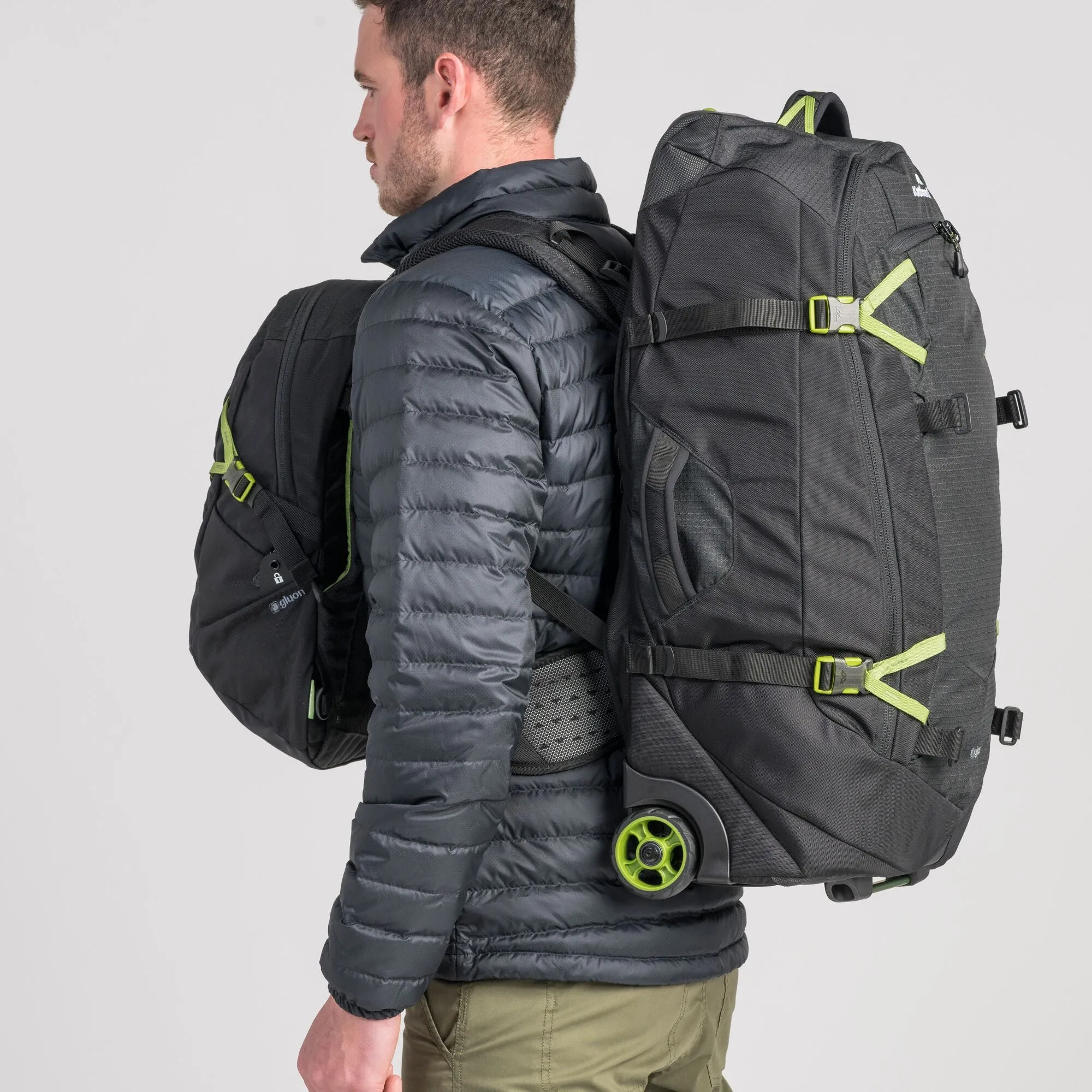 Kathmandu Hybrid Trolley v4 50L 2-Wheel Wheeled Duffel Bags