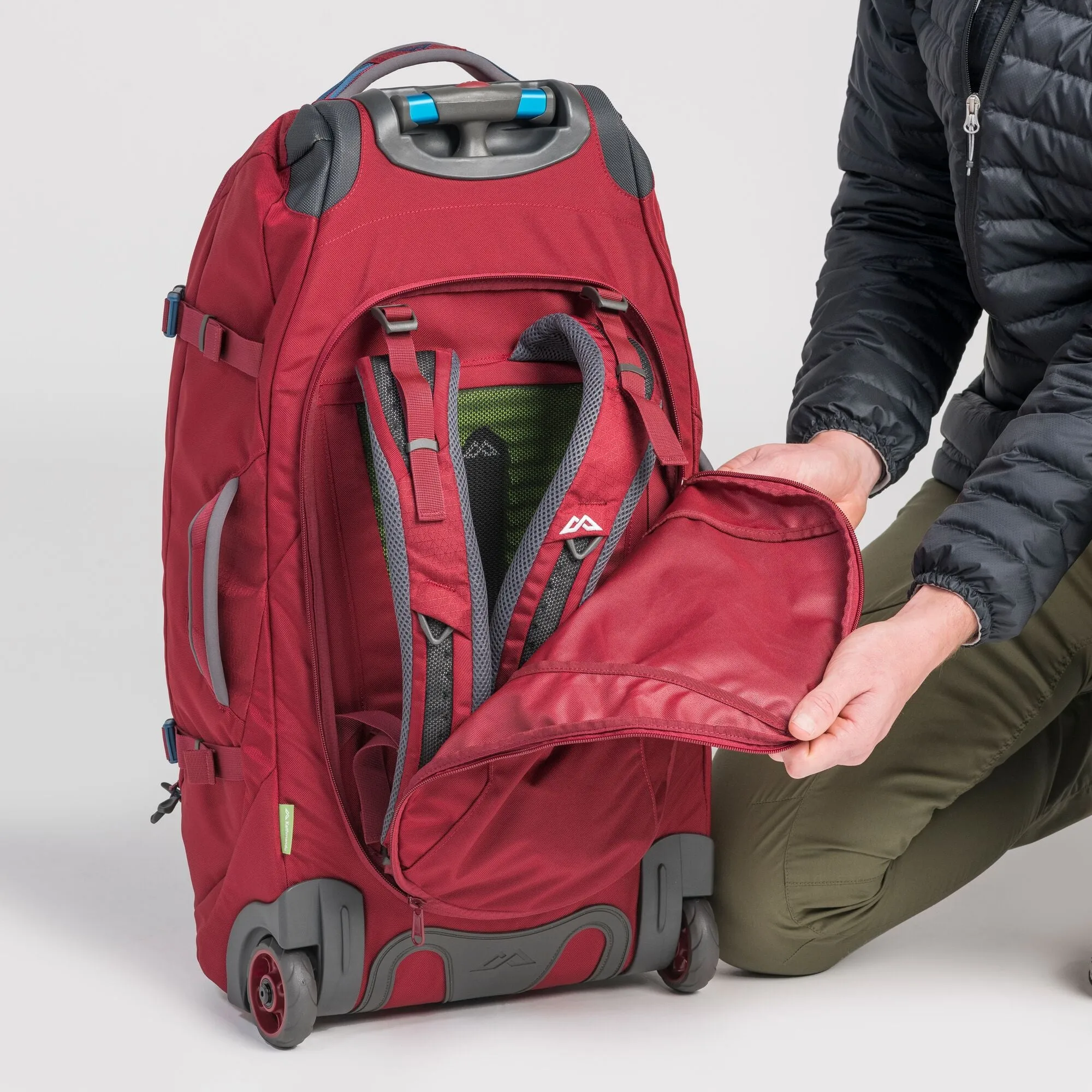 Kathmandu Hybrid Trolley v4 50L 2-Wheel Wheeled Duffel Bags