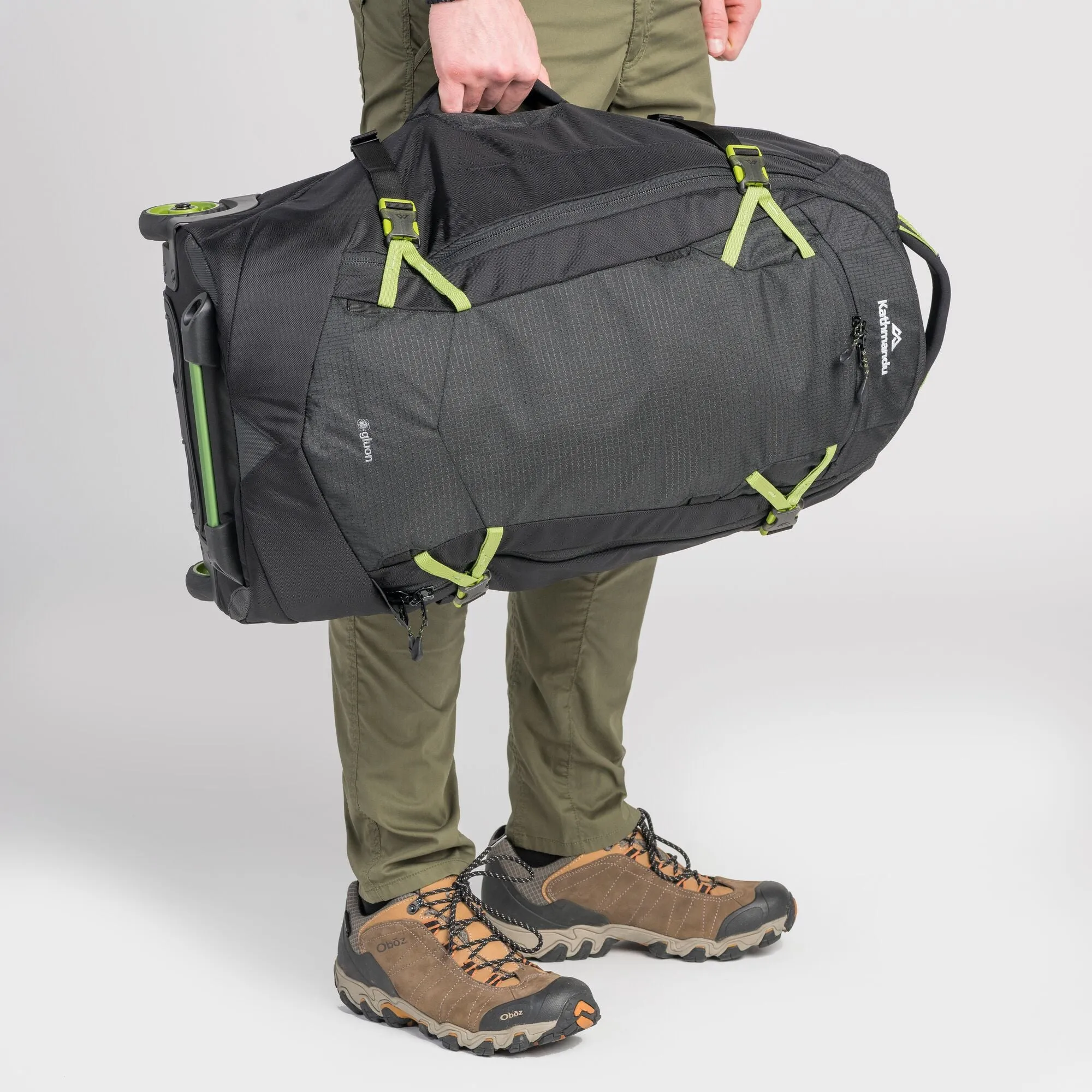 Kathmandu Hybrid Trolley v4 50L 2-Wheel Wheeled Duffel Bags