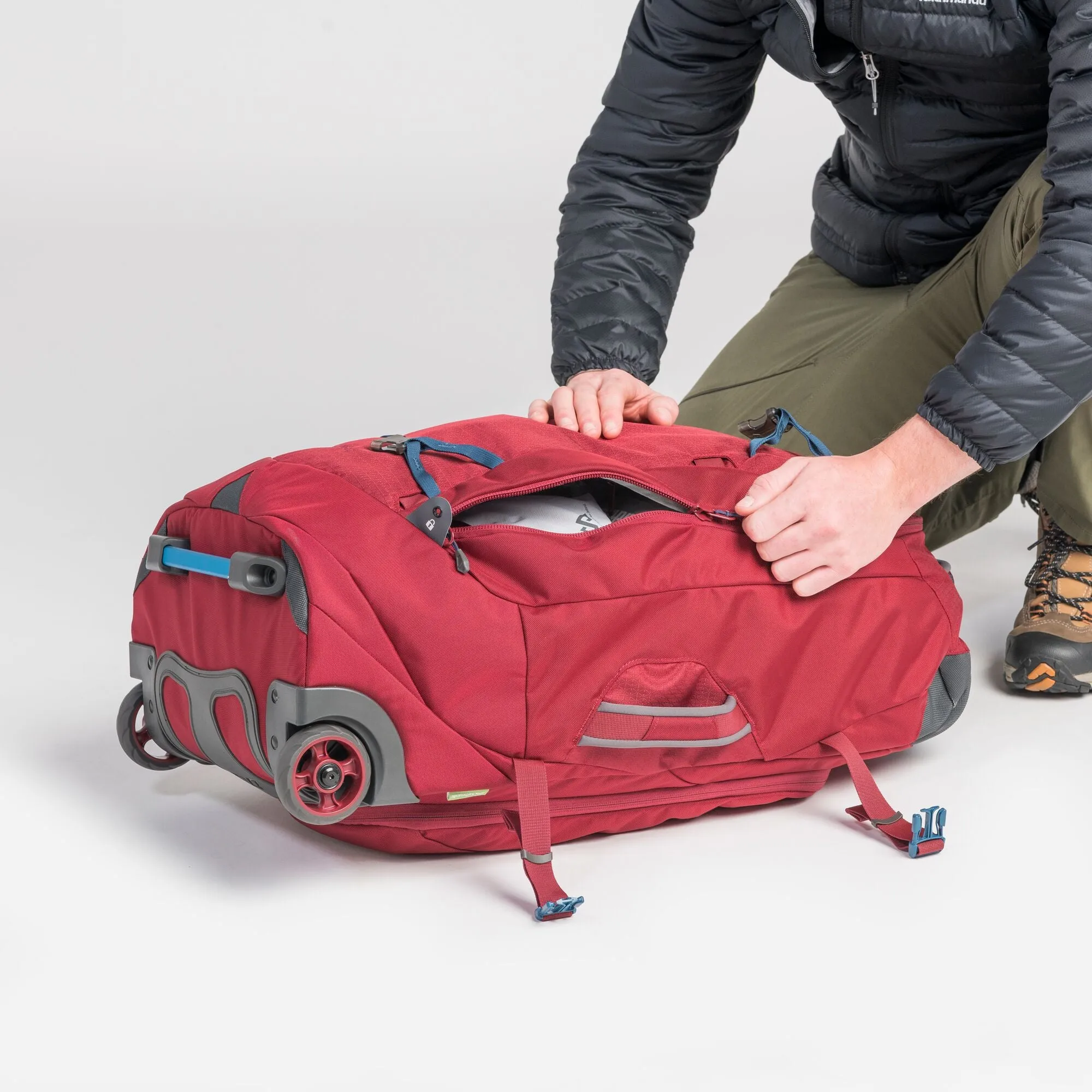 Kathmandu Hybrid Trolley v4 50L 2-Wheel Wheeled Duffel Bags