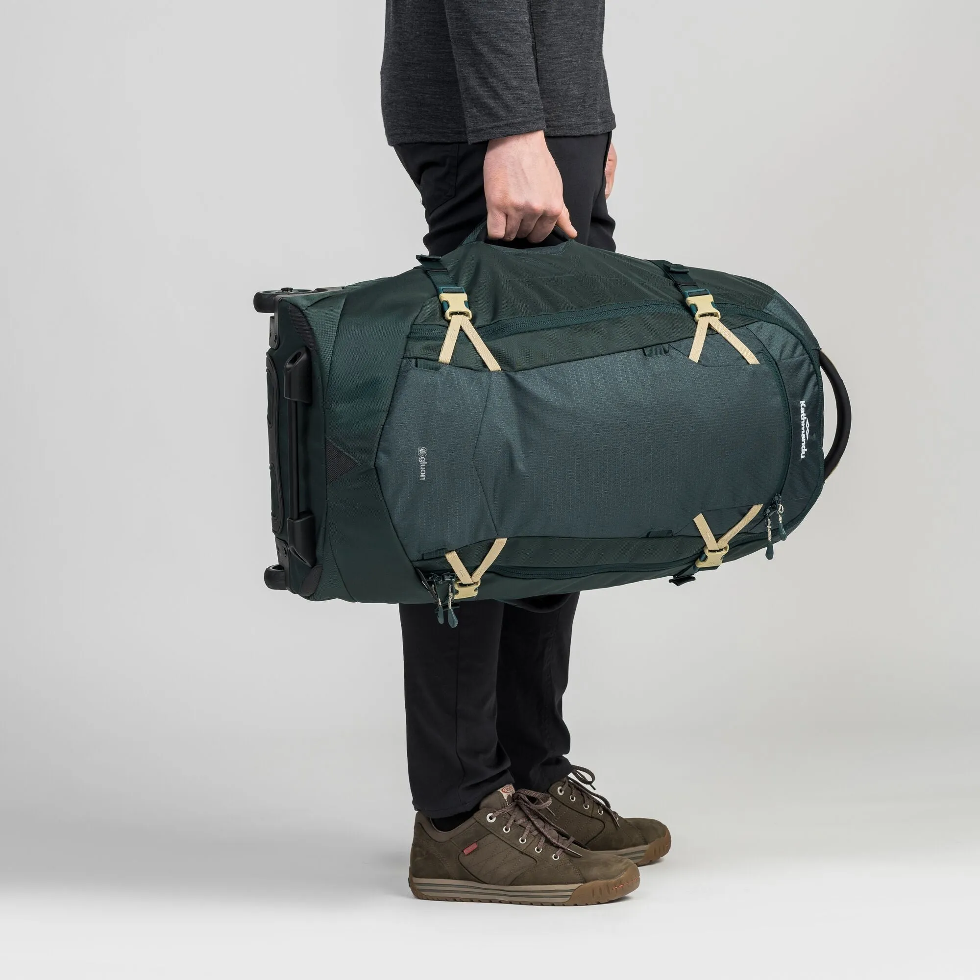 Kathmandu Hybrid Trolley v4 50L 2-Wheel Wheeled Duffel Bags