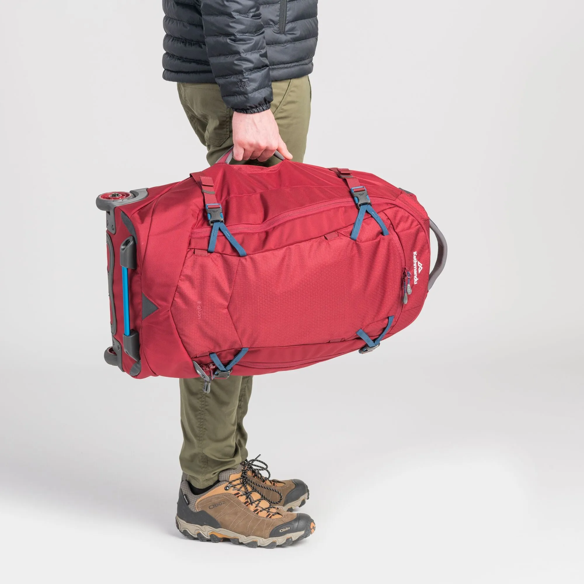 Kathmandu Hybrid Trolley v4 50L 2-Wheel Wheeled Duffel Bags