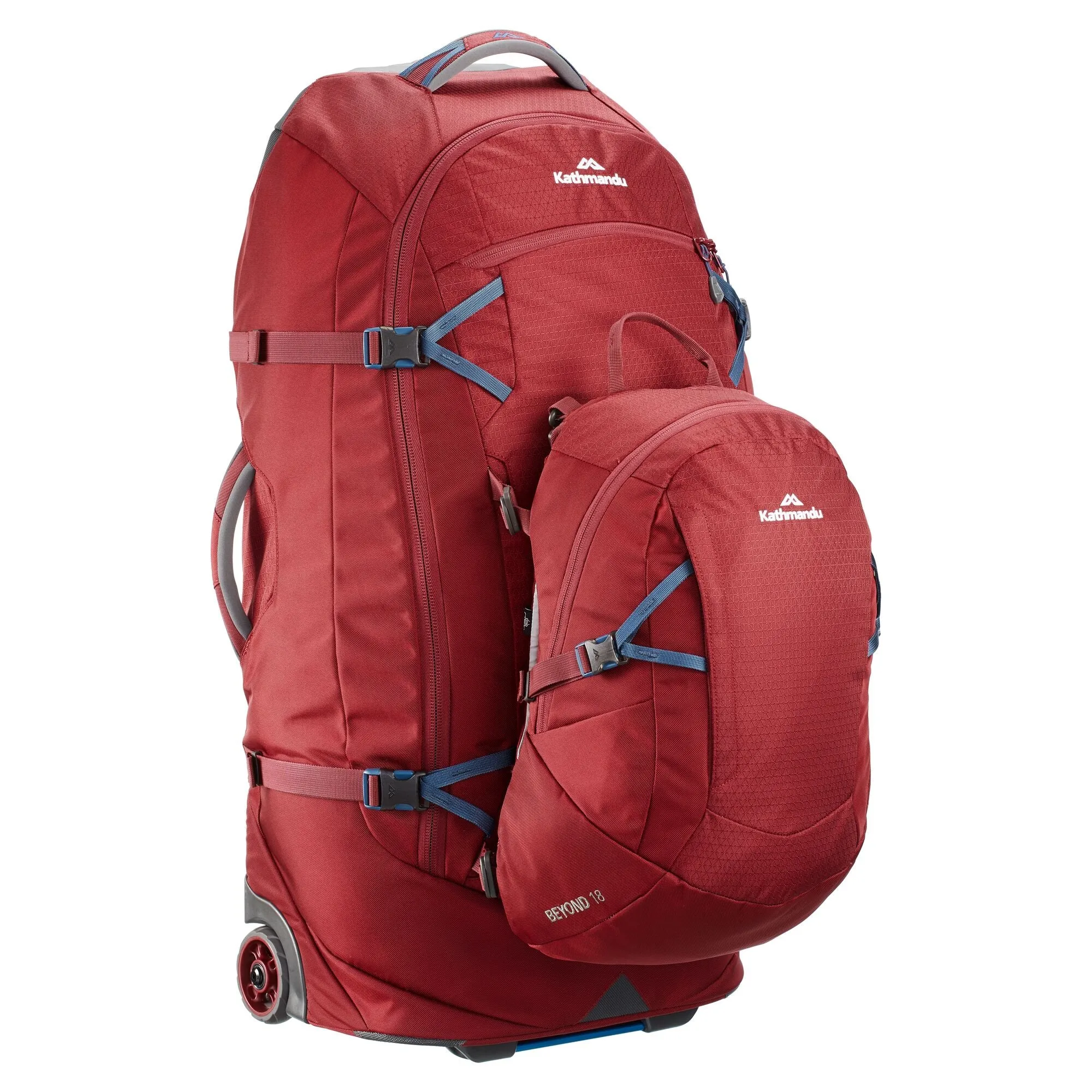 Kathmandu Hybrid Trolley v4 70L 2-Wheel Wheeled Duffel Bags