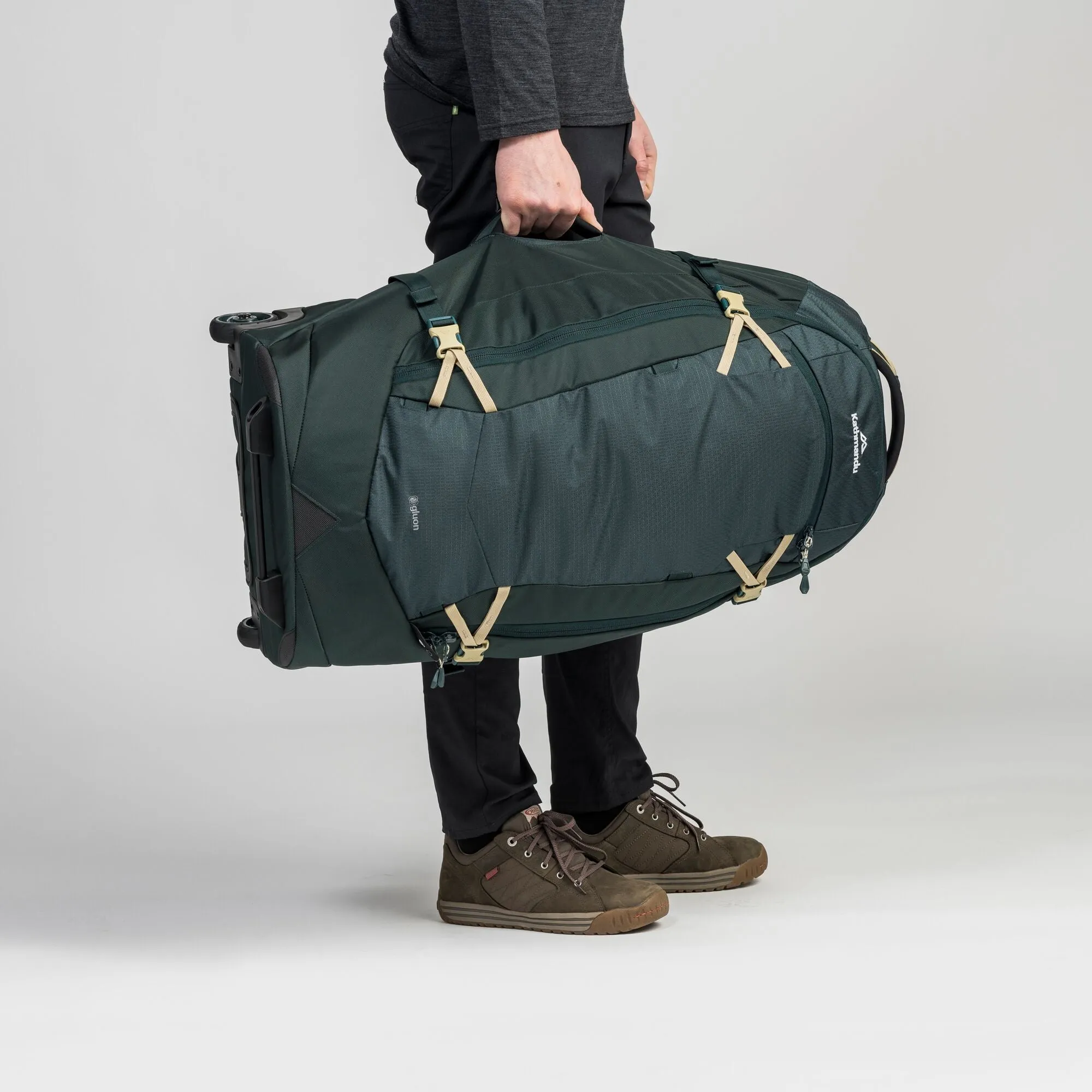 Kathmandu Hybrid Trolley v4 70L 2-Wheel Wheeled Duffel Bags