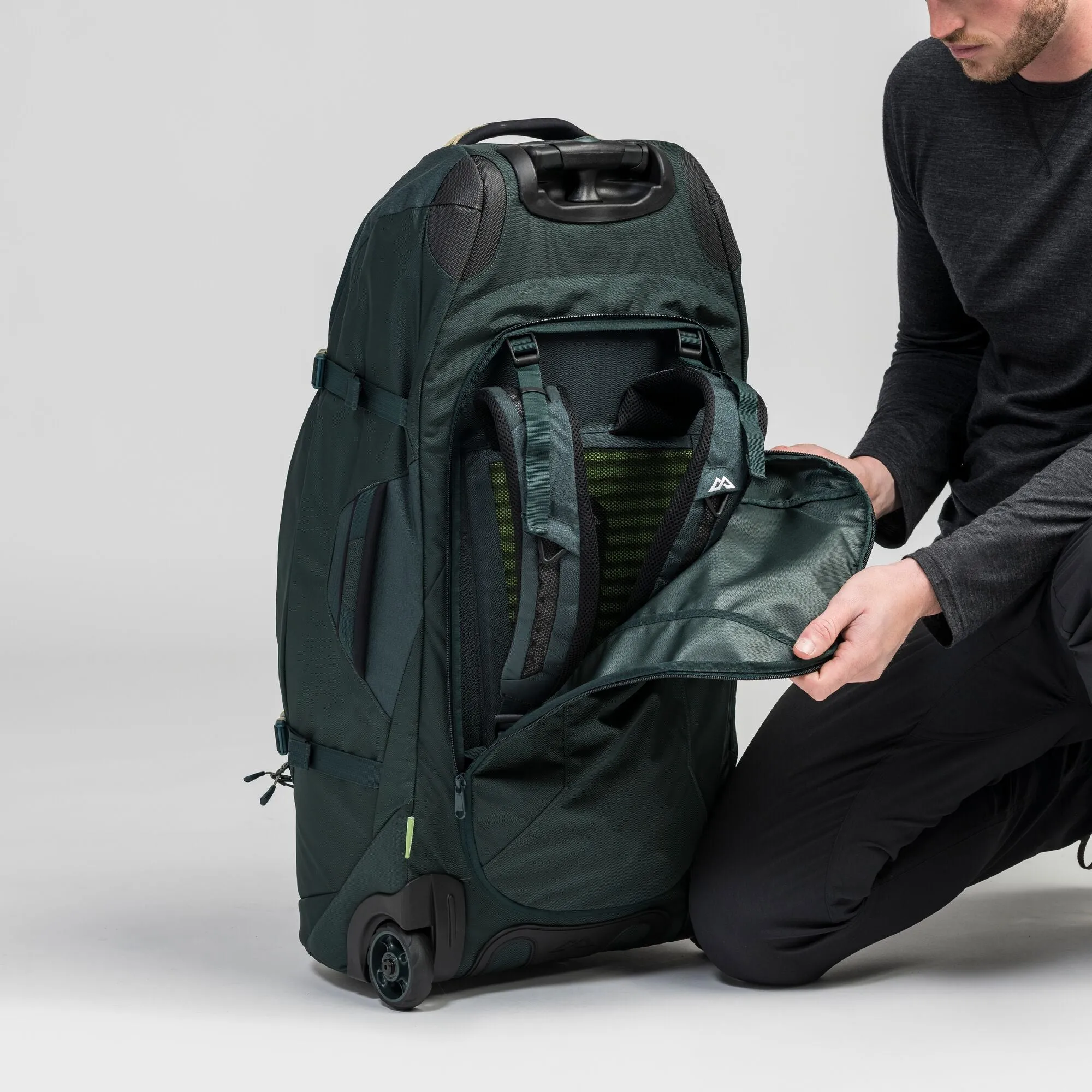 Kathmandu Hybrid Trolley v4 70L 2-Wheel Wheeled Duffel Bags