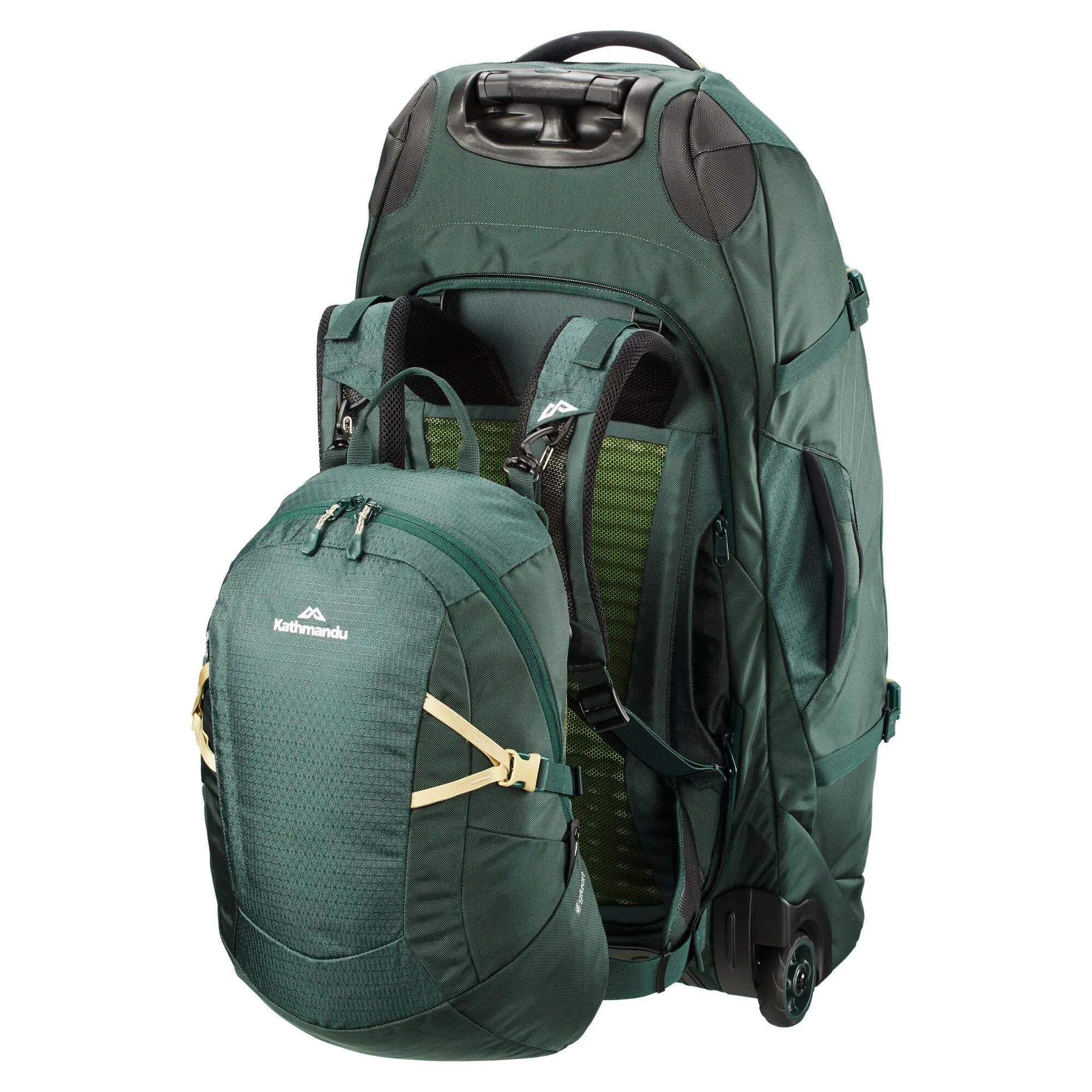 Kathmandu Hybrid Trolley v4 70L 2-Wheel Wheeled Duffel Bags