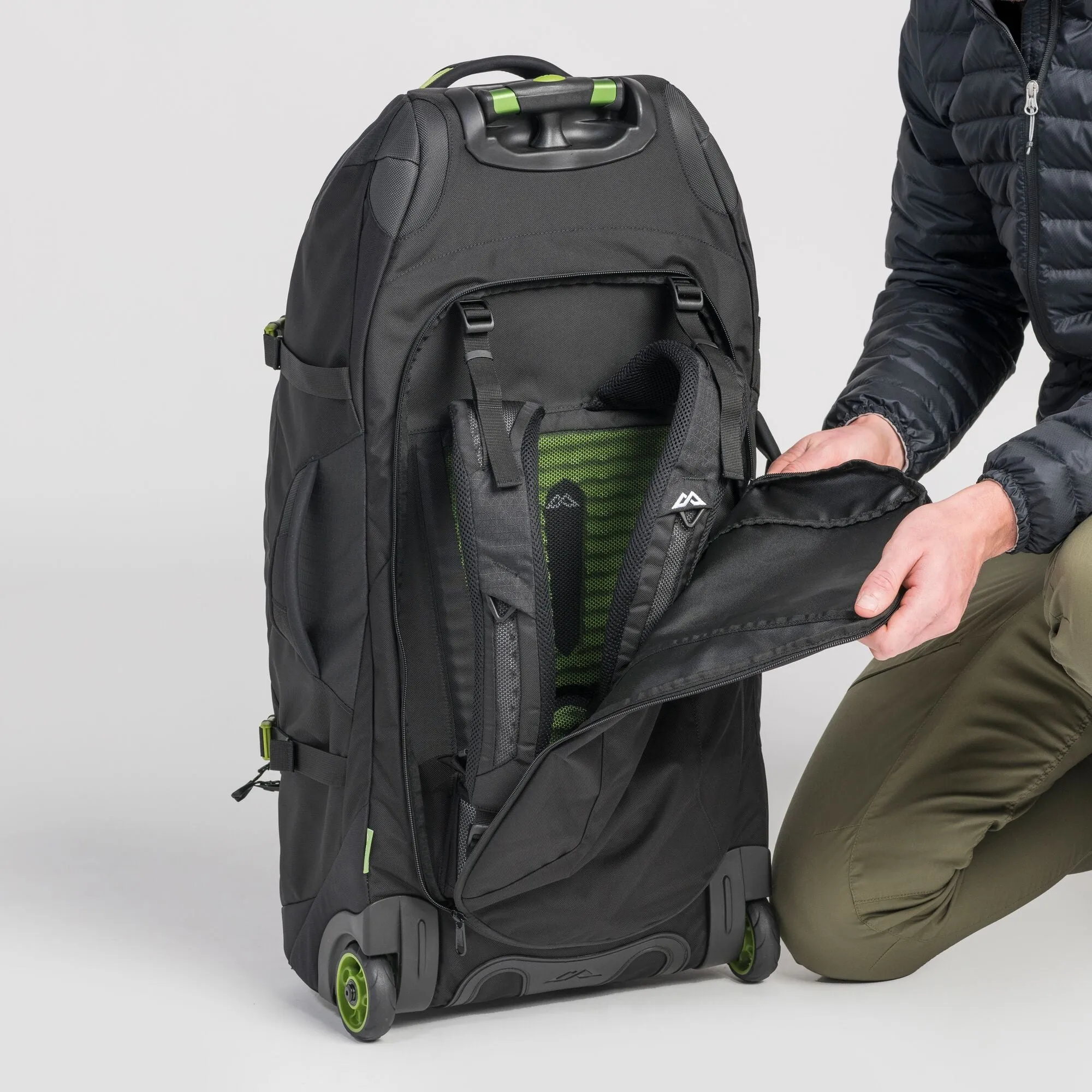 Kathmandu Hybrid Trolley v4 70L 2-Wheel Wheeled Duffel Bags