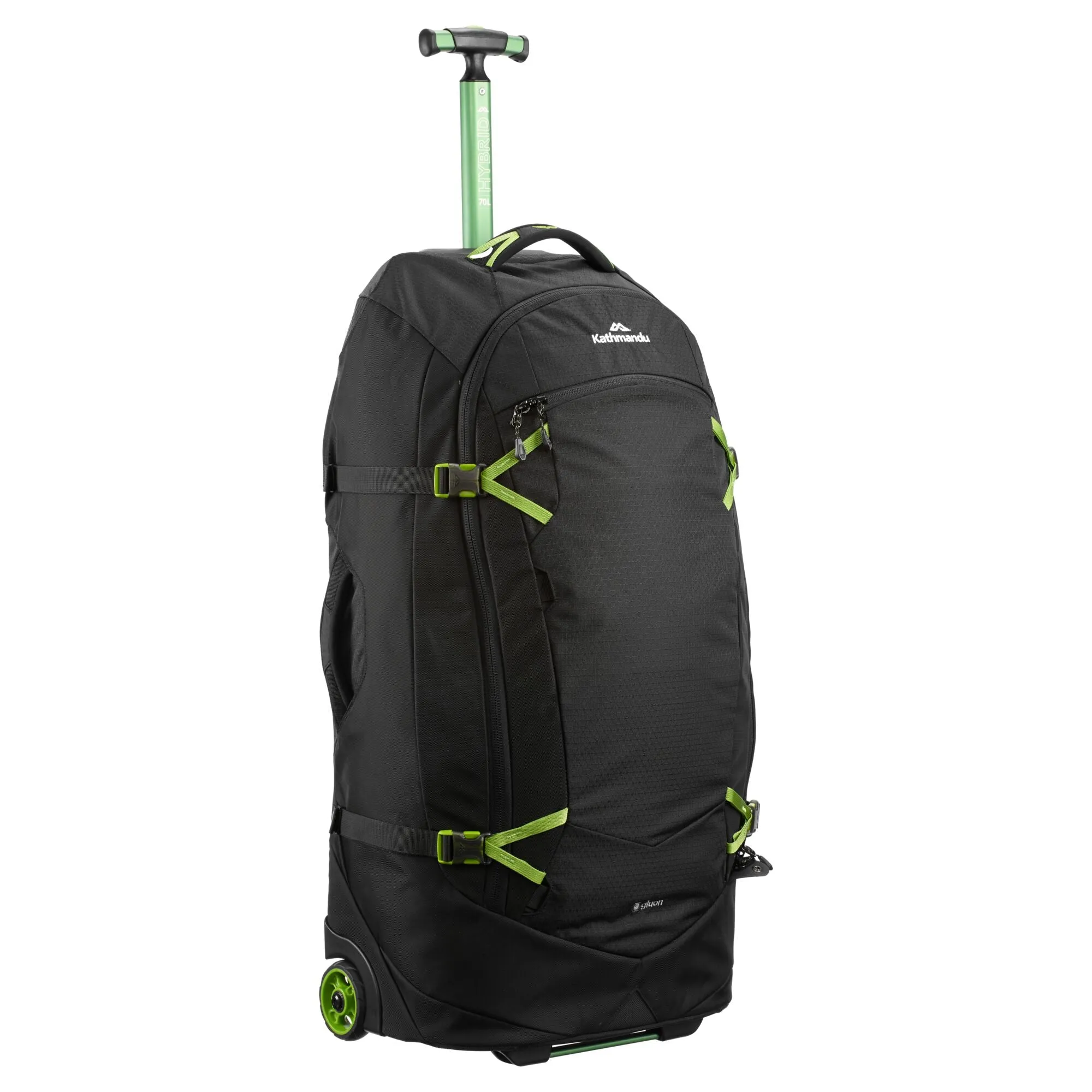 Kathmandu Hybrid Trolley v4 70L 2-Wheel Wheeled Duffel Bags