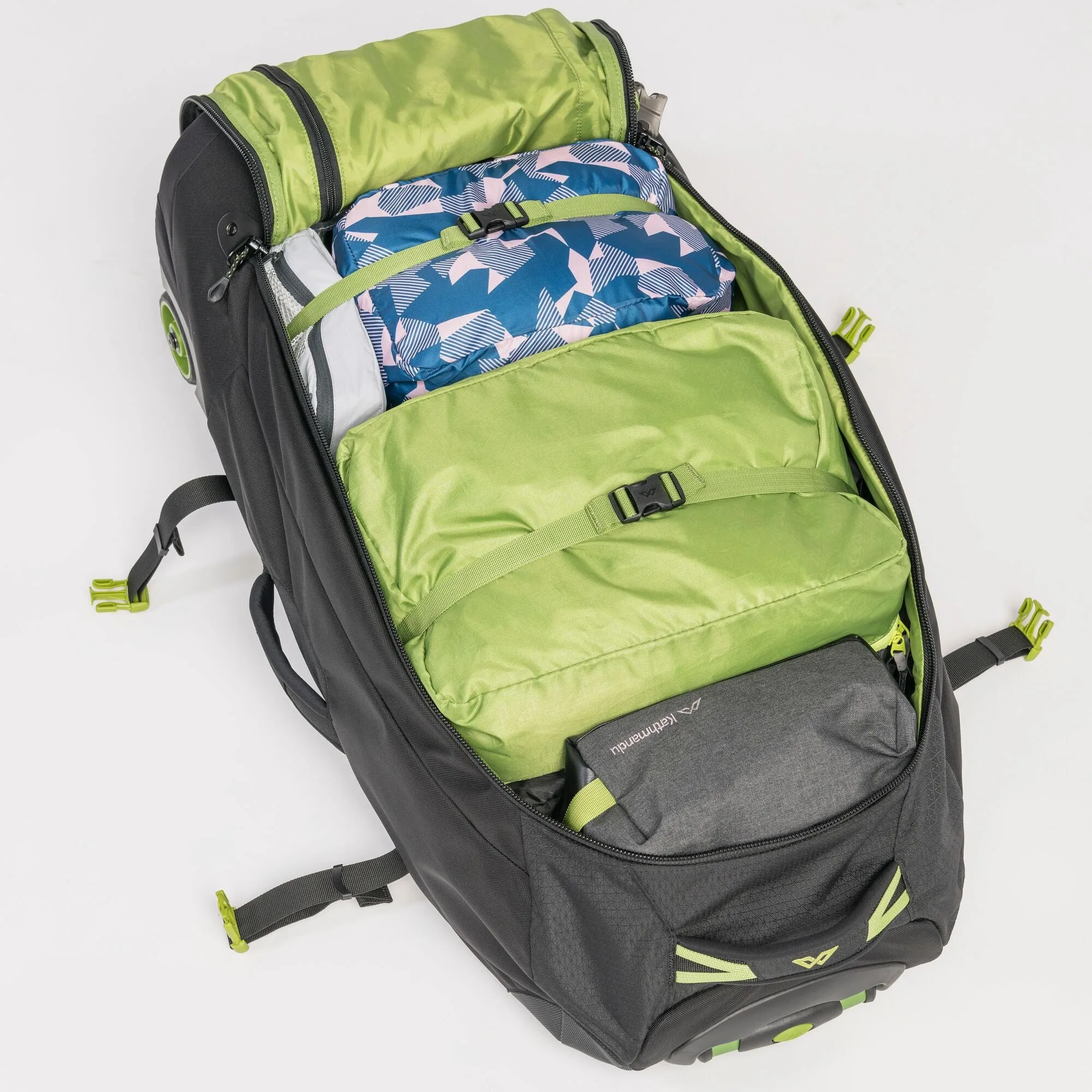 Kathmandu Hybrid Trolley v4 70L 2-Wheel Wheeled Duffel Bags