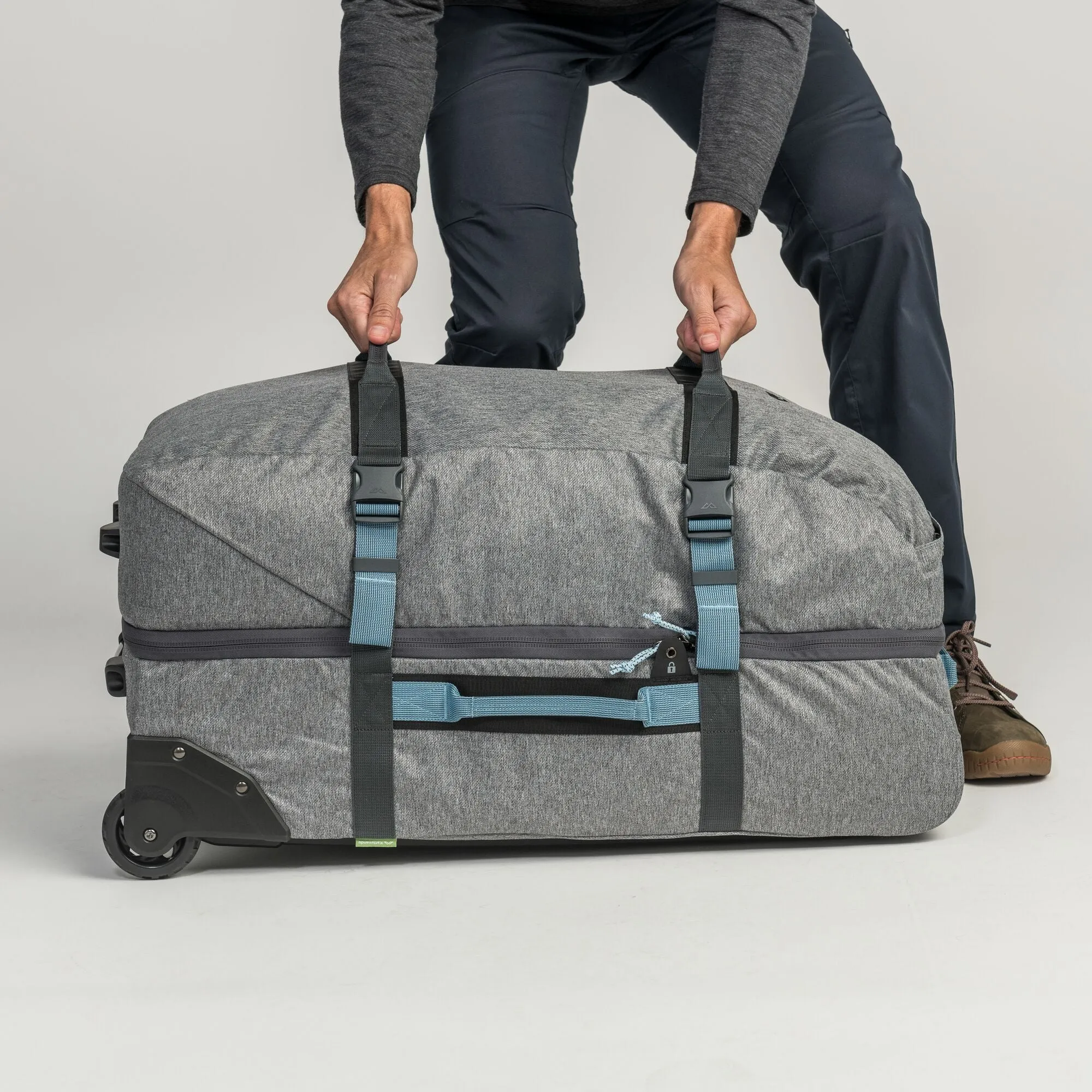 Kathmandu Split Level Trolley V2 100L 2-Wheel Wheeled Duffel Bags