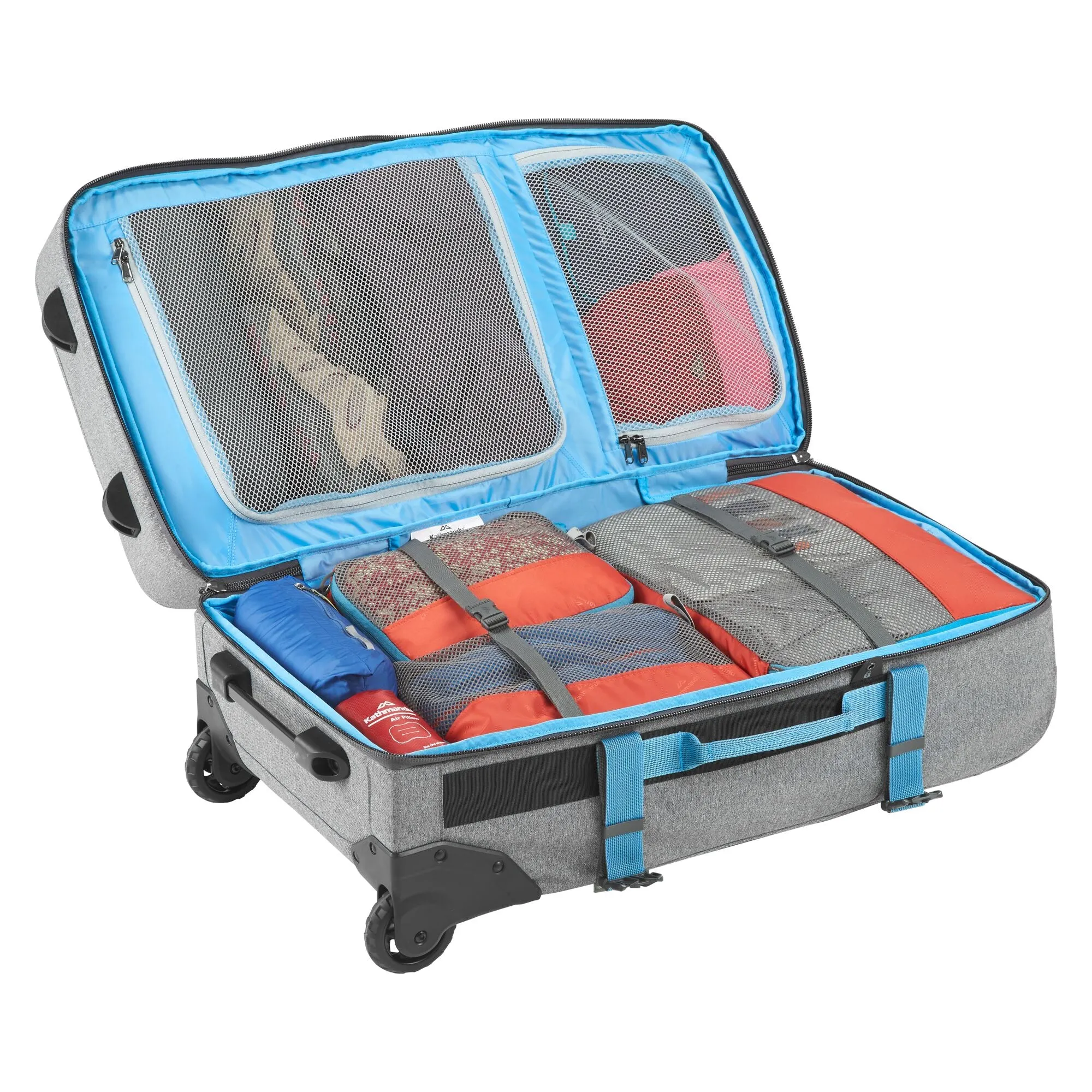 Kathmandu Split Level Trolley V2 100L 2-Wheel Wheeled Duffel Bags