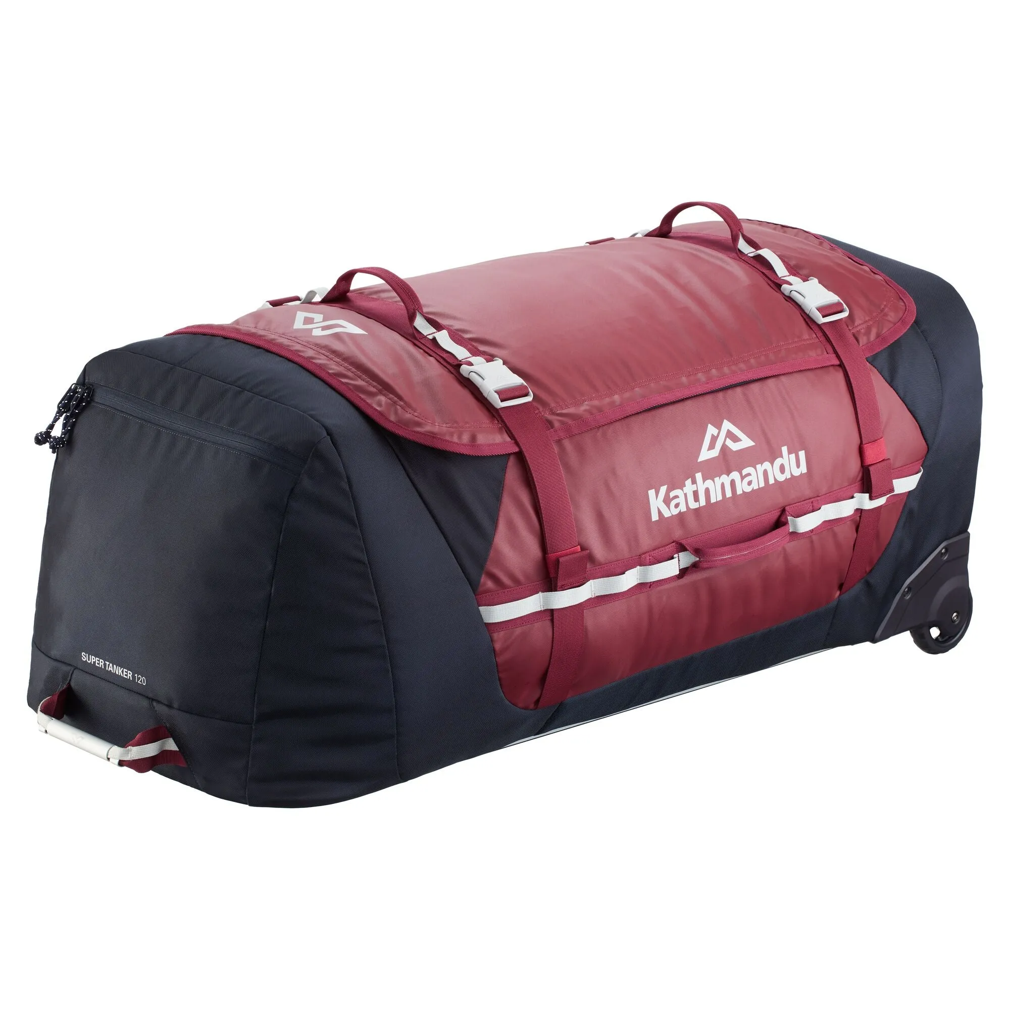 Kathmandu Super Tanker Trolley  120L 2-Wheel Wheeled Duffel Bags