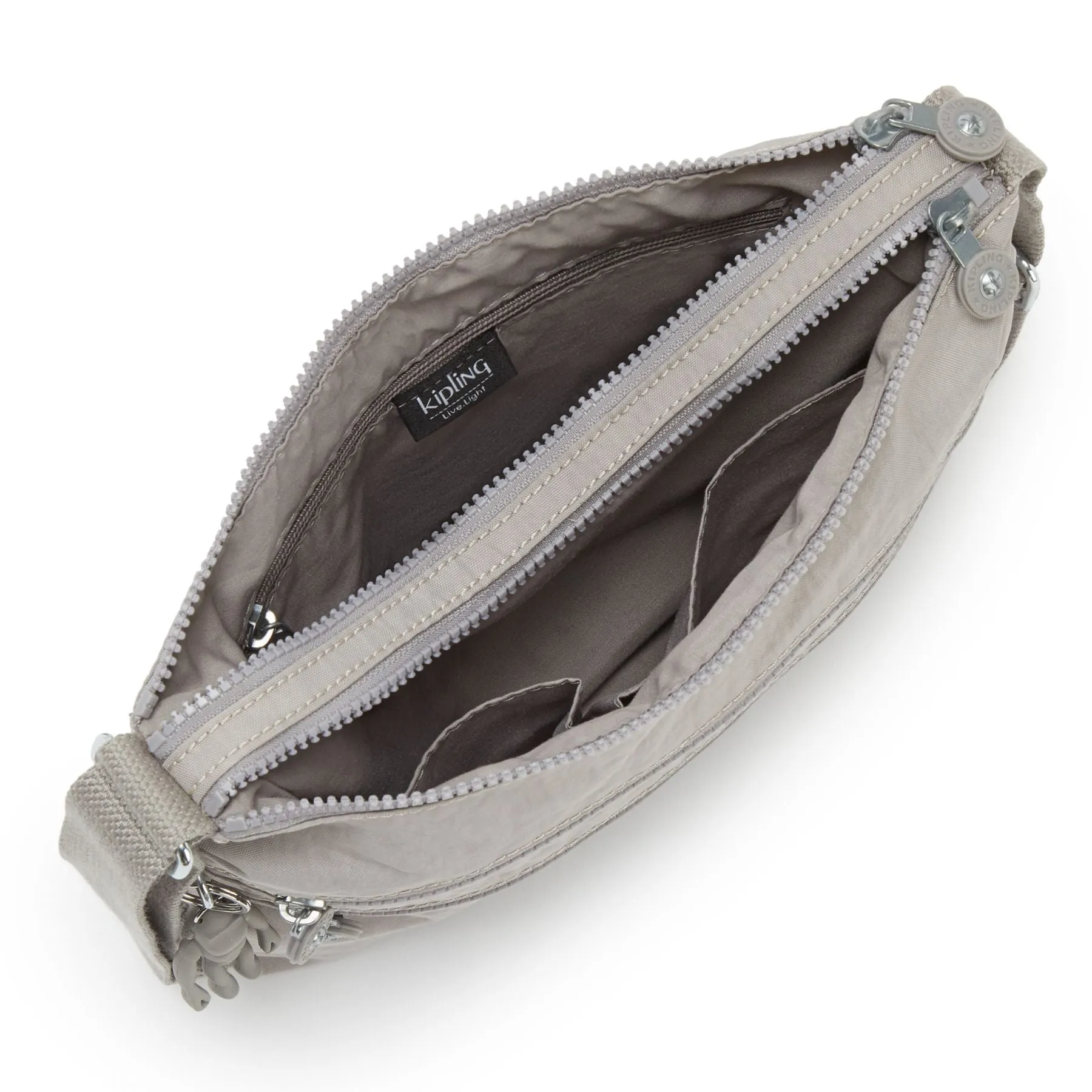 Kipling Alvar Crossbody Bag - Grey Gris