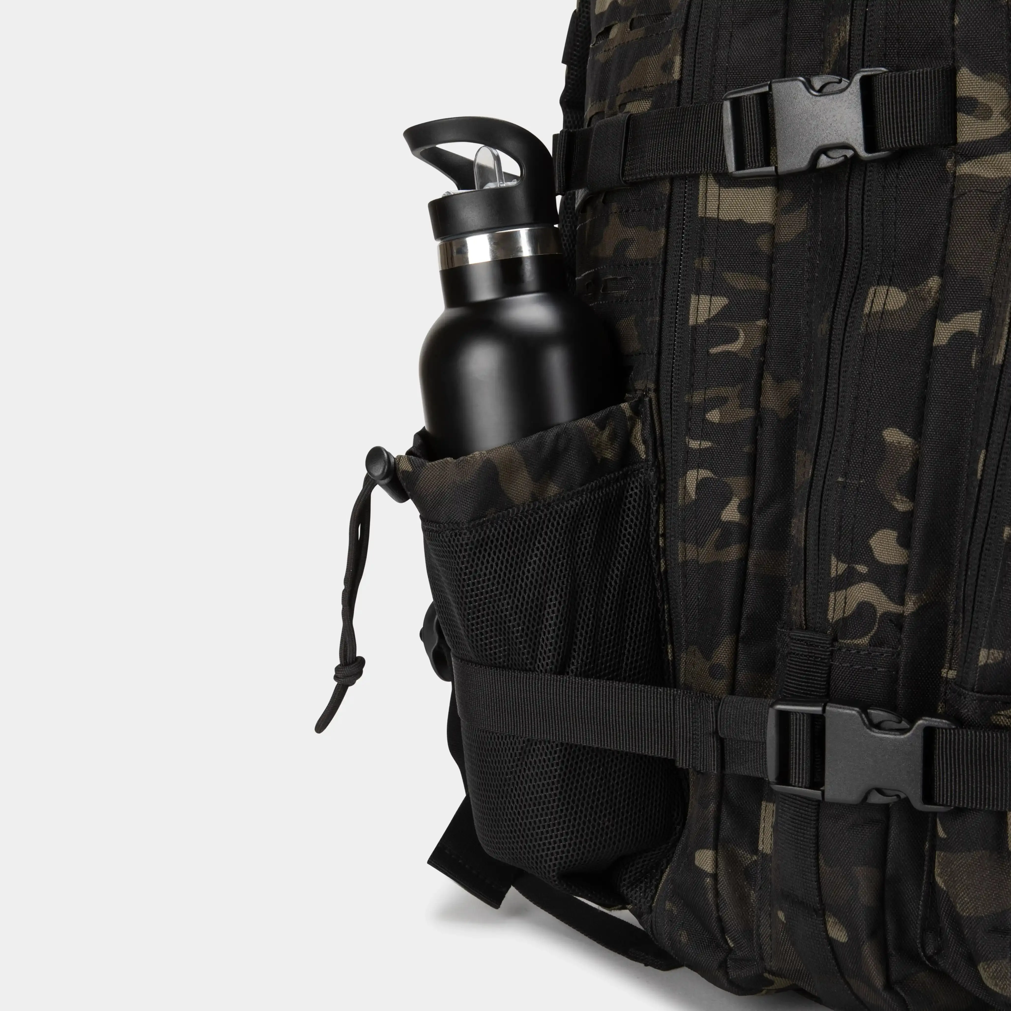 Large Black Camo 45L Gym Backpack