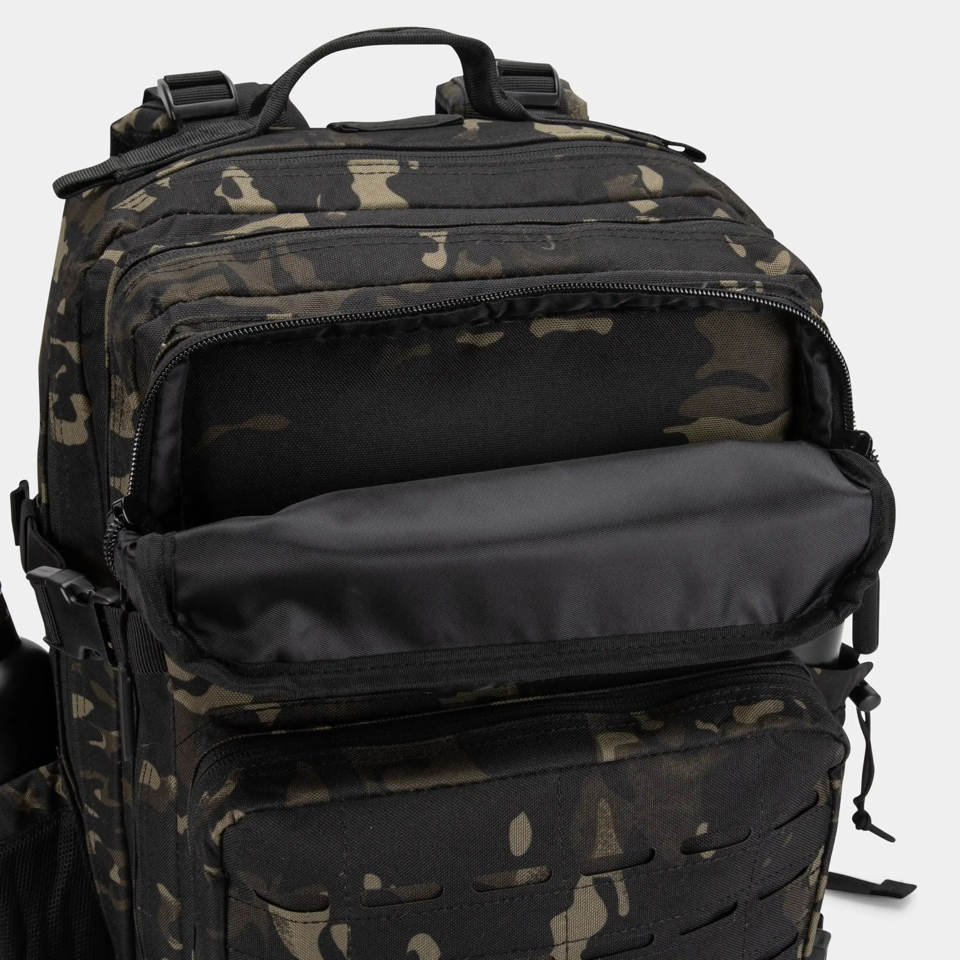 Large Black Camo 45L Gym Backpack