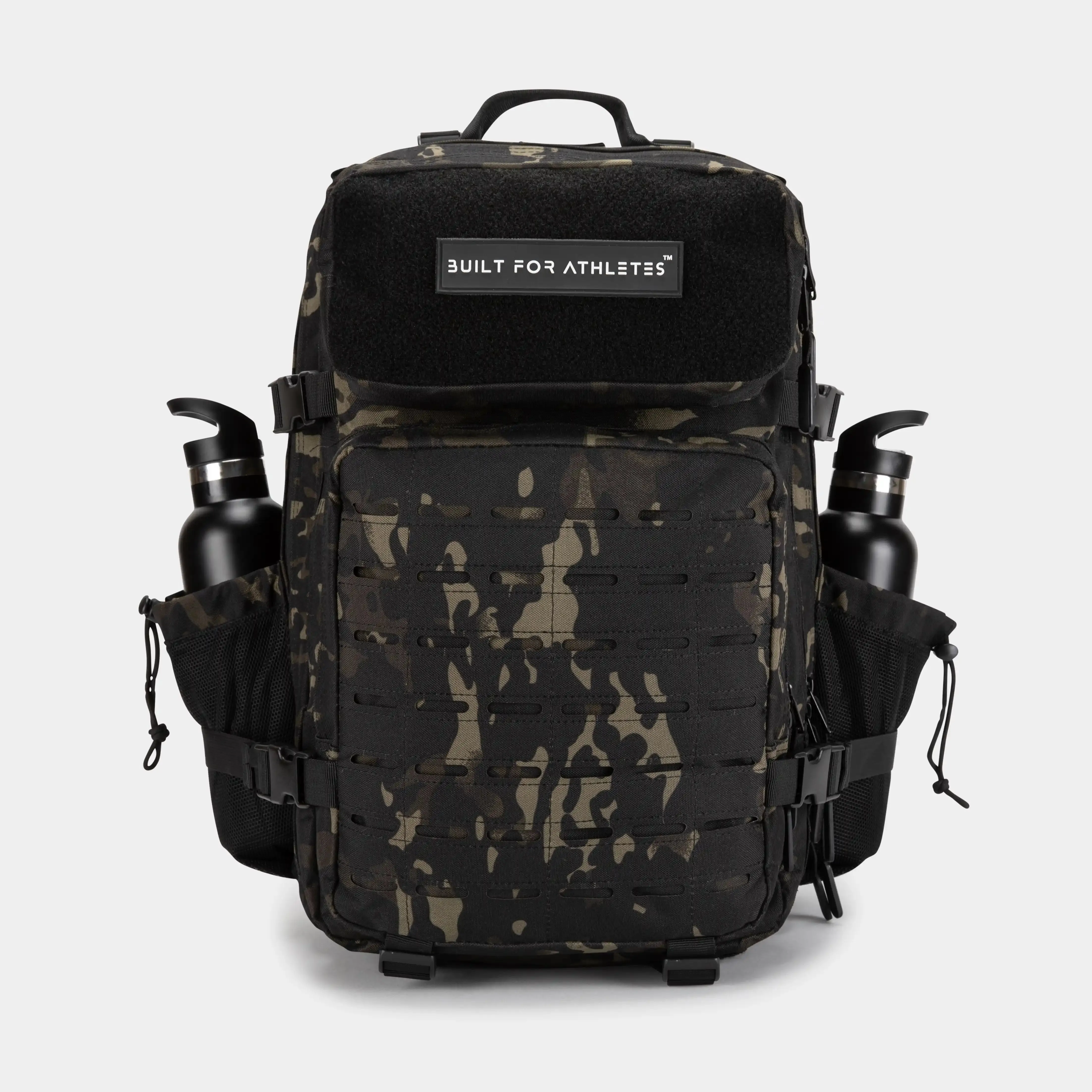 Large Black Camo 45L Gym Backpack