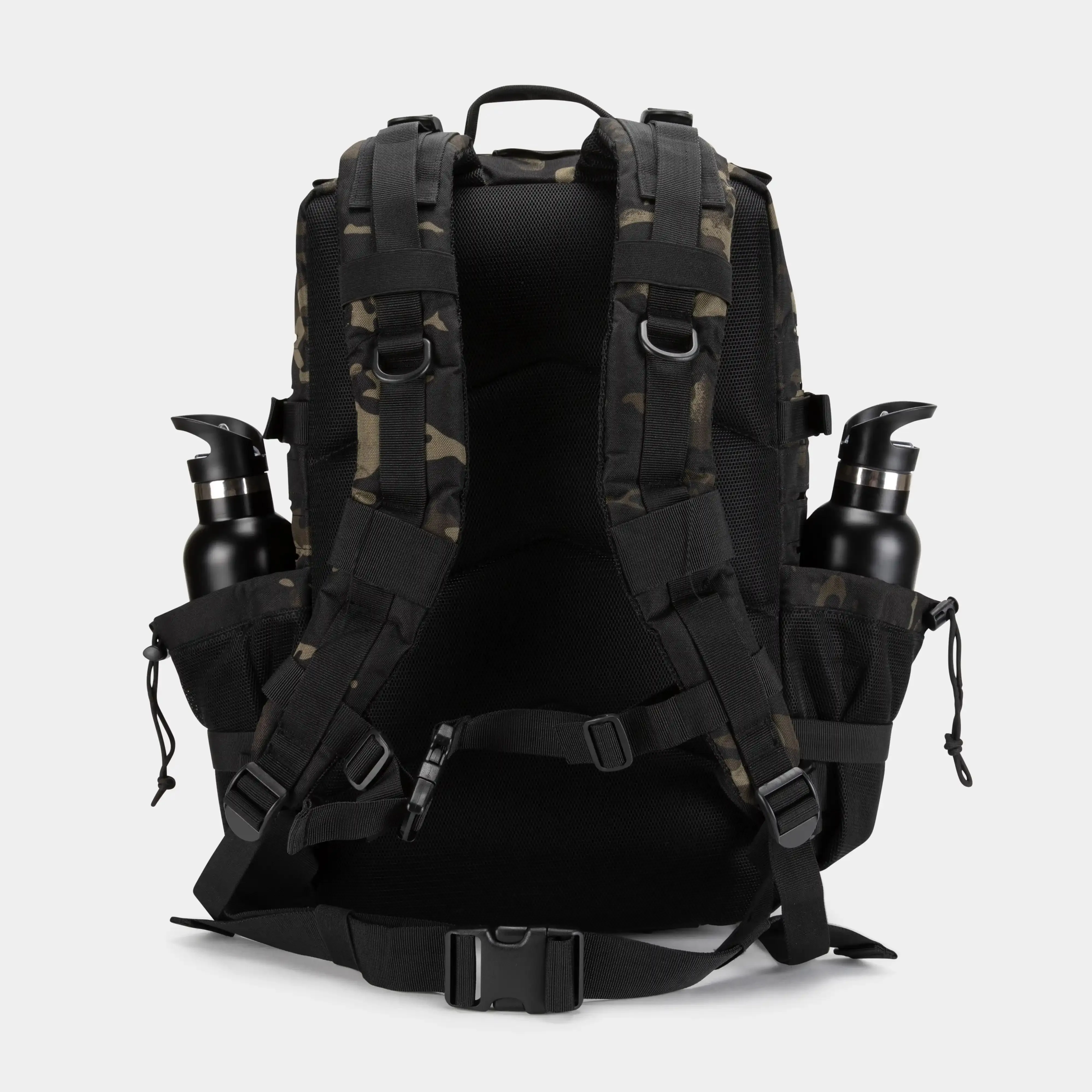 Large Black Camo 45L Gym Backpack