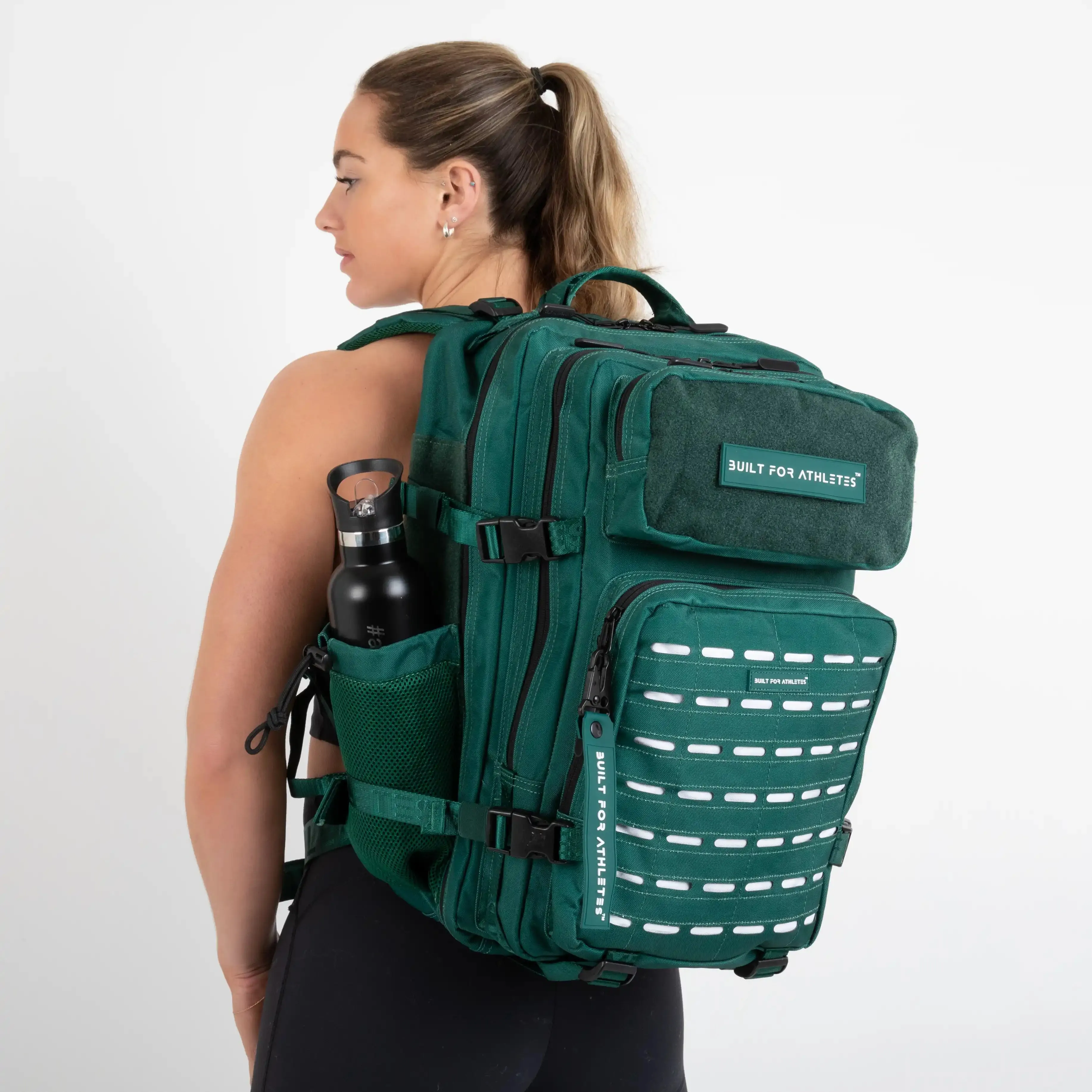 Large Forest Green 45L Gym Backpack