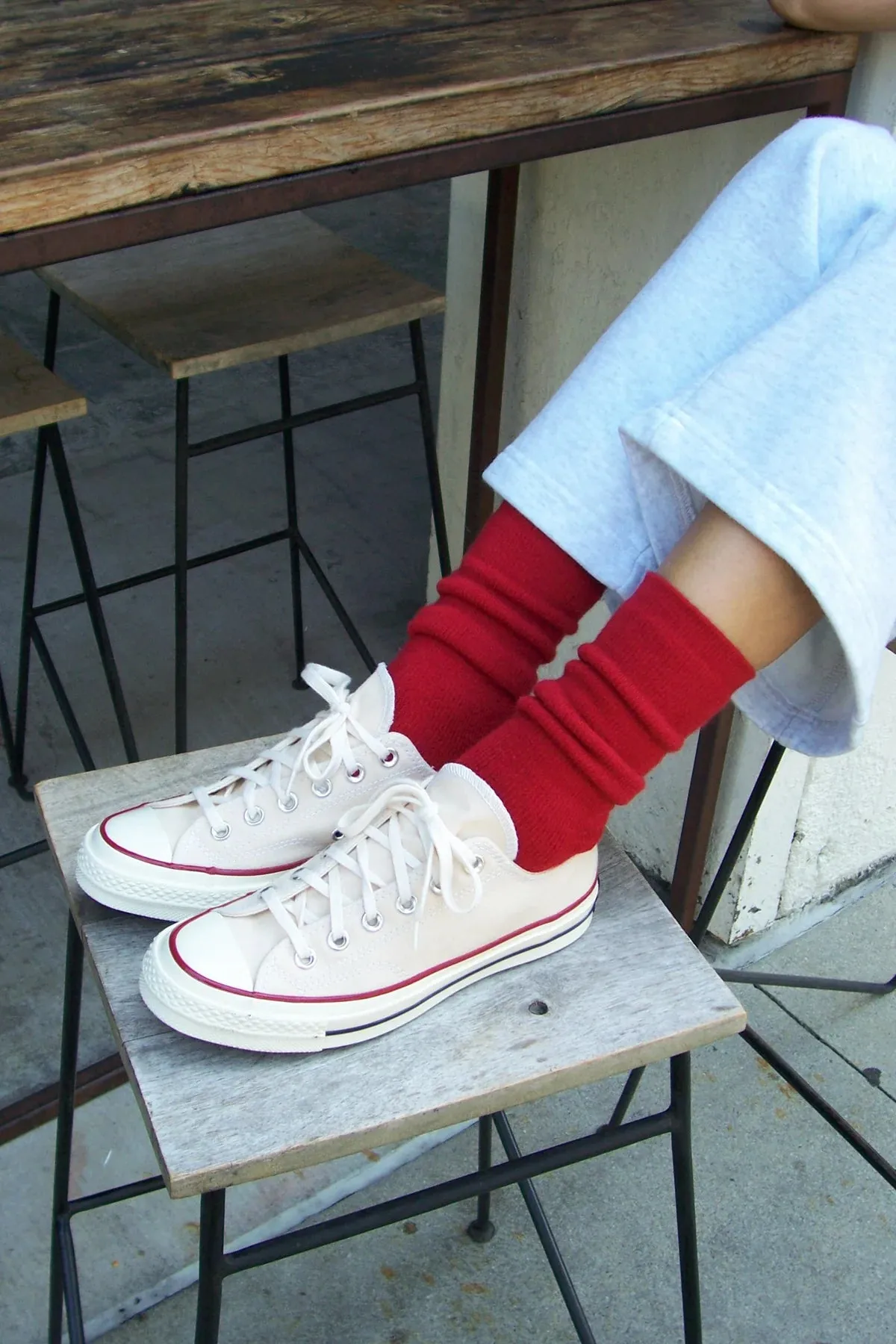 Le Bon Shoppe Camper Red Socks